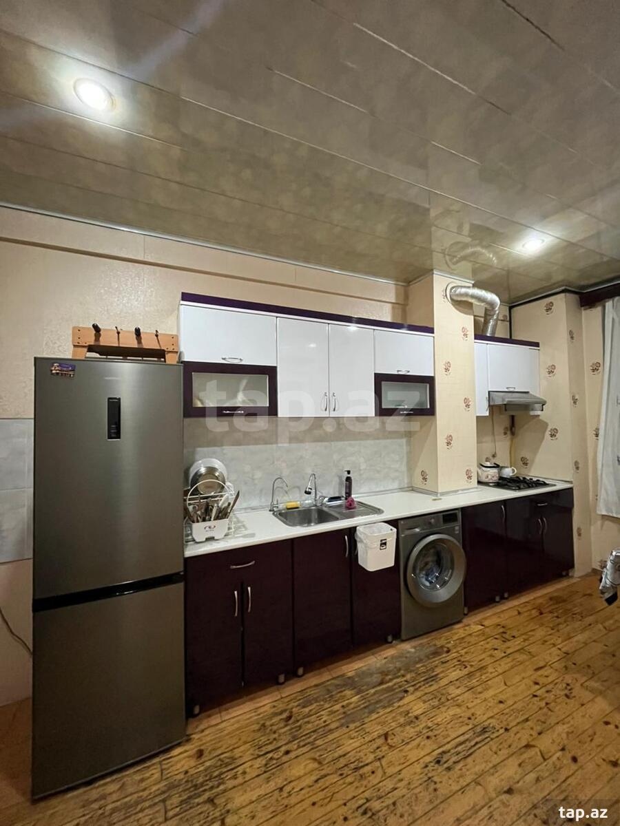 2-otaqlı yeni tikili kirayə verilir, Həzi Aslanov m., 70 m² (3)