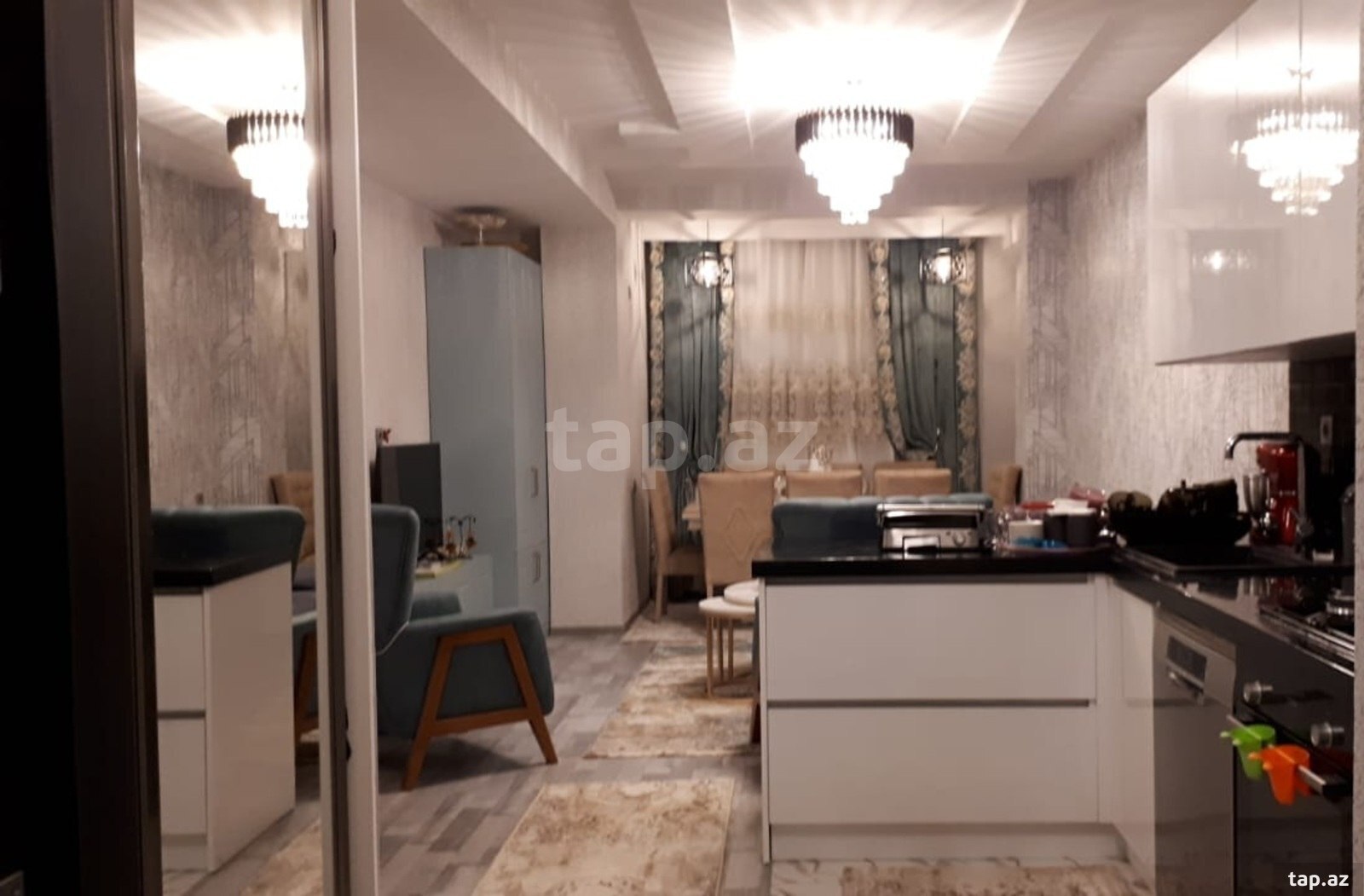 3-otaqlı yeni tikili, Ə.Vahid küç., 76 m² (8)