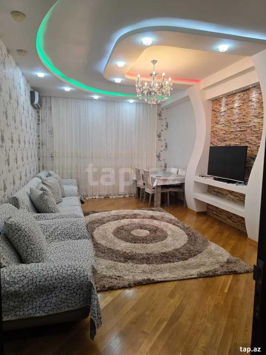 3-otaqlı yeni tikili kirayə verilir, Masazır qəs., 100 m²