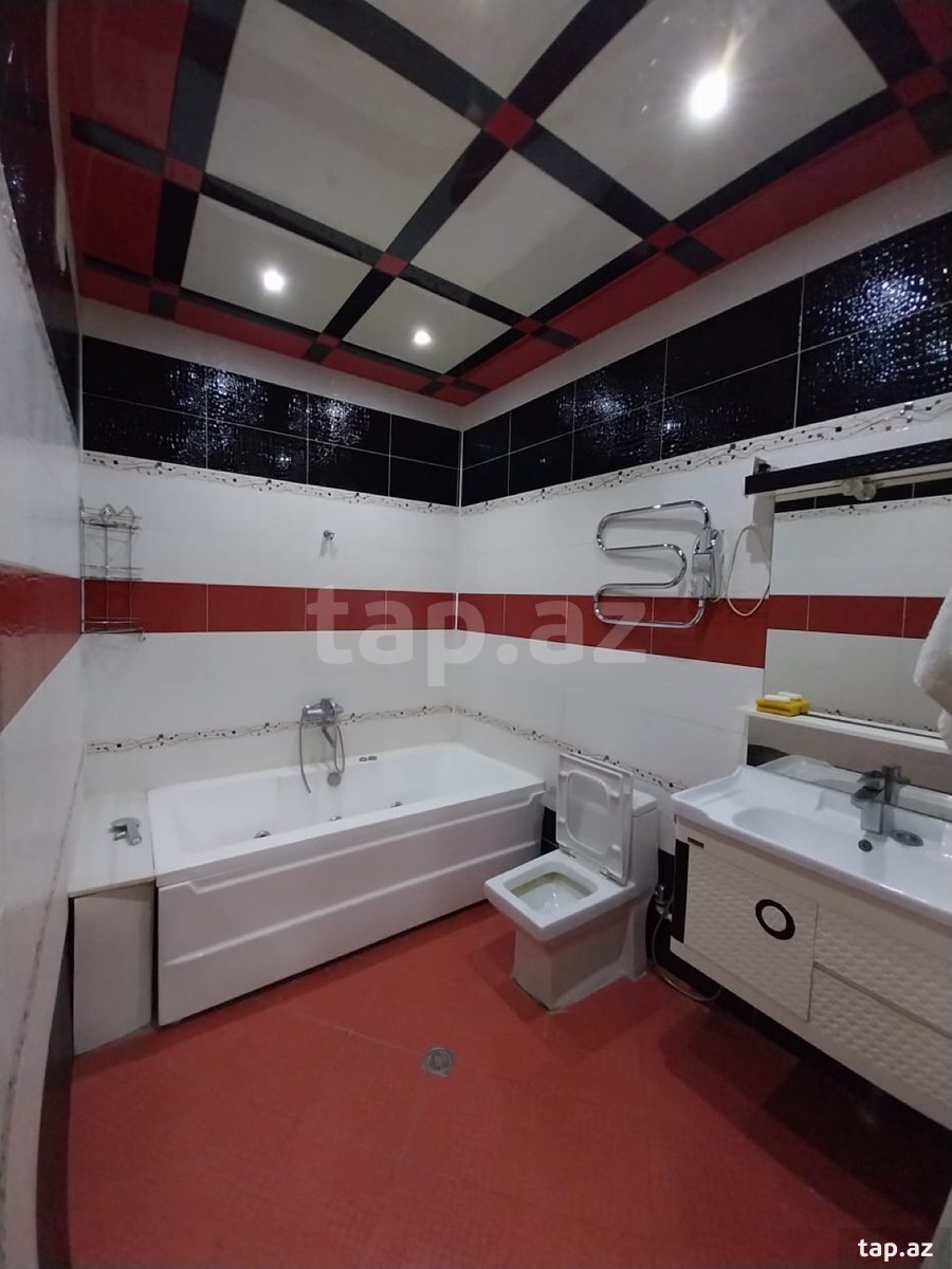 3-otaqlı yeni tikili kirayə verilir, H.Əliyev küç., 125 m² (9)
