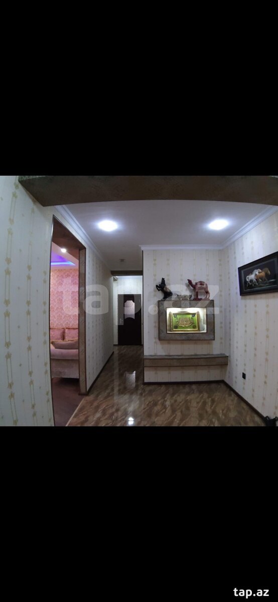 3-otaqlı yeni tikili kirayə verilir, N.Nərimanov r., 105 m²