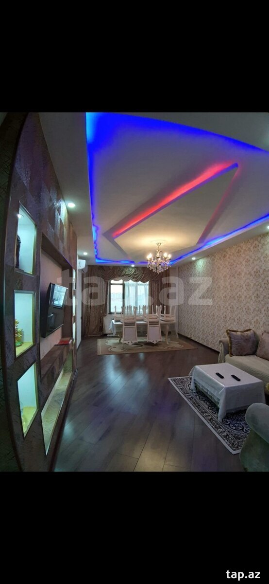 3-otaqlı yeni tikili kirayə verilir, N.Nərimanov r., 105 m² (10)