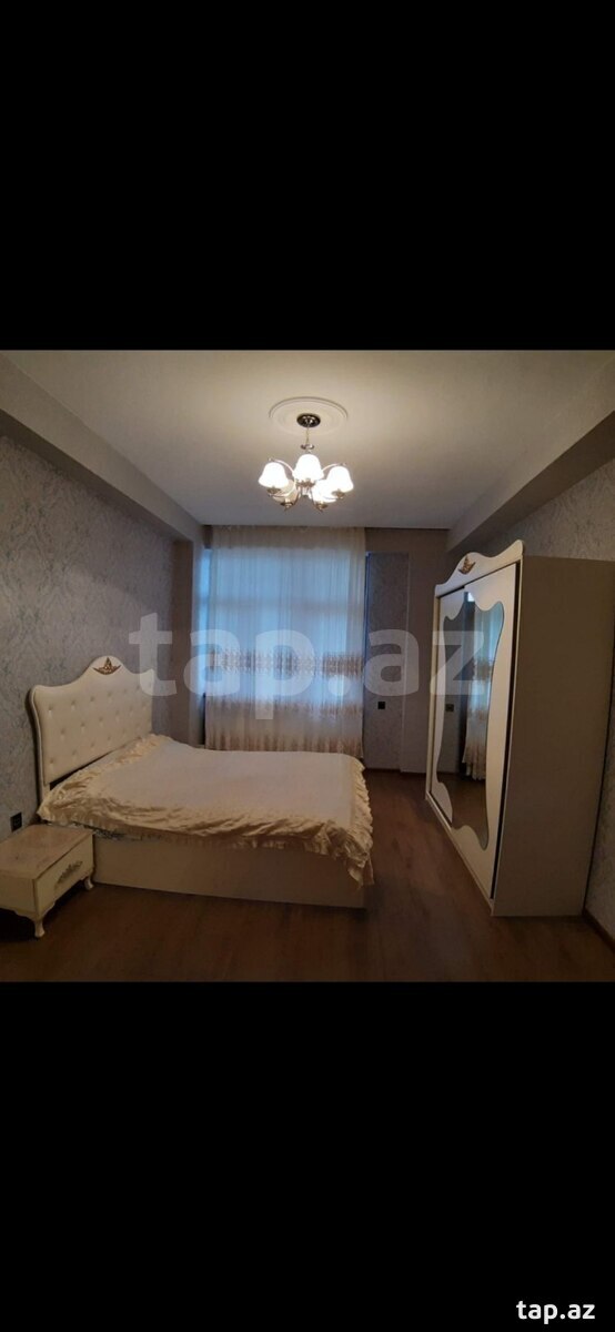 3-otaqlı yeni tikili kirayə verilir, N.Nərimanov r., 105 m² (2)