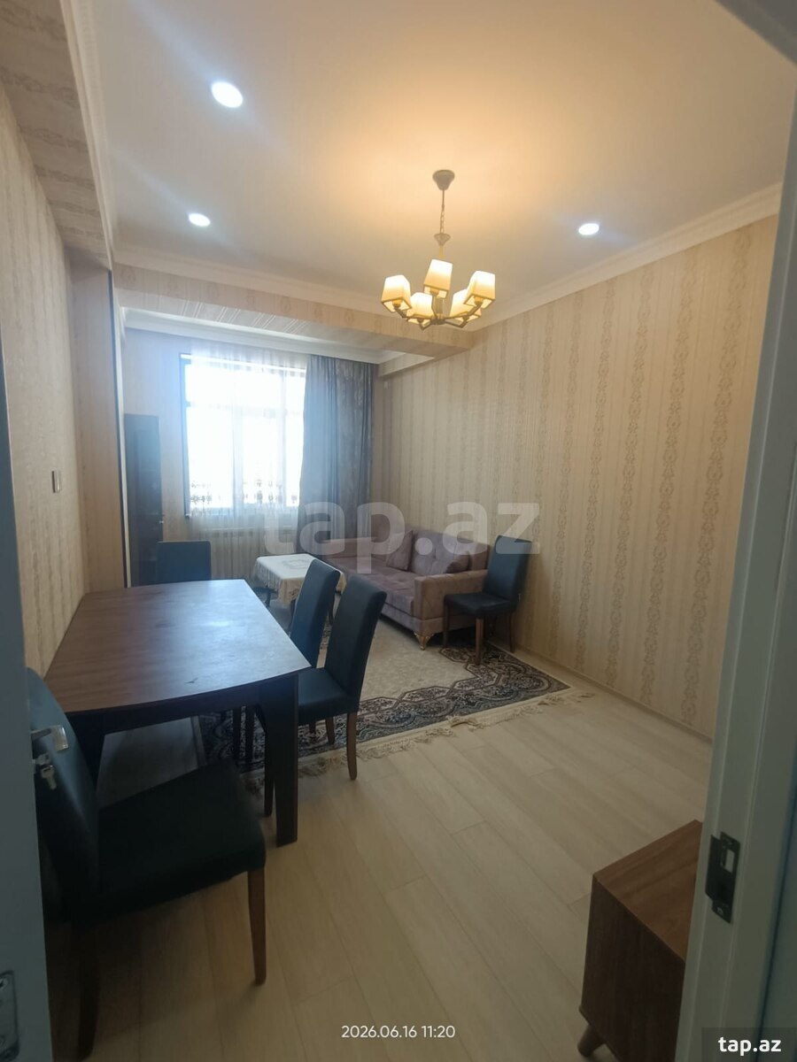 2-otaqlı yeni tikili kirayə verilir, Nərimanov r., 90 m²