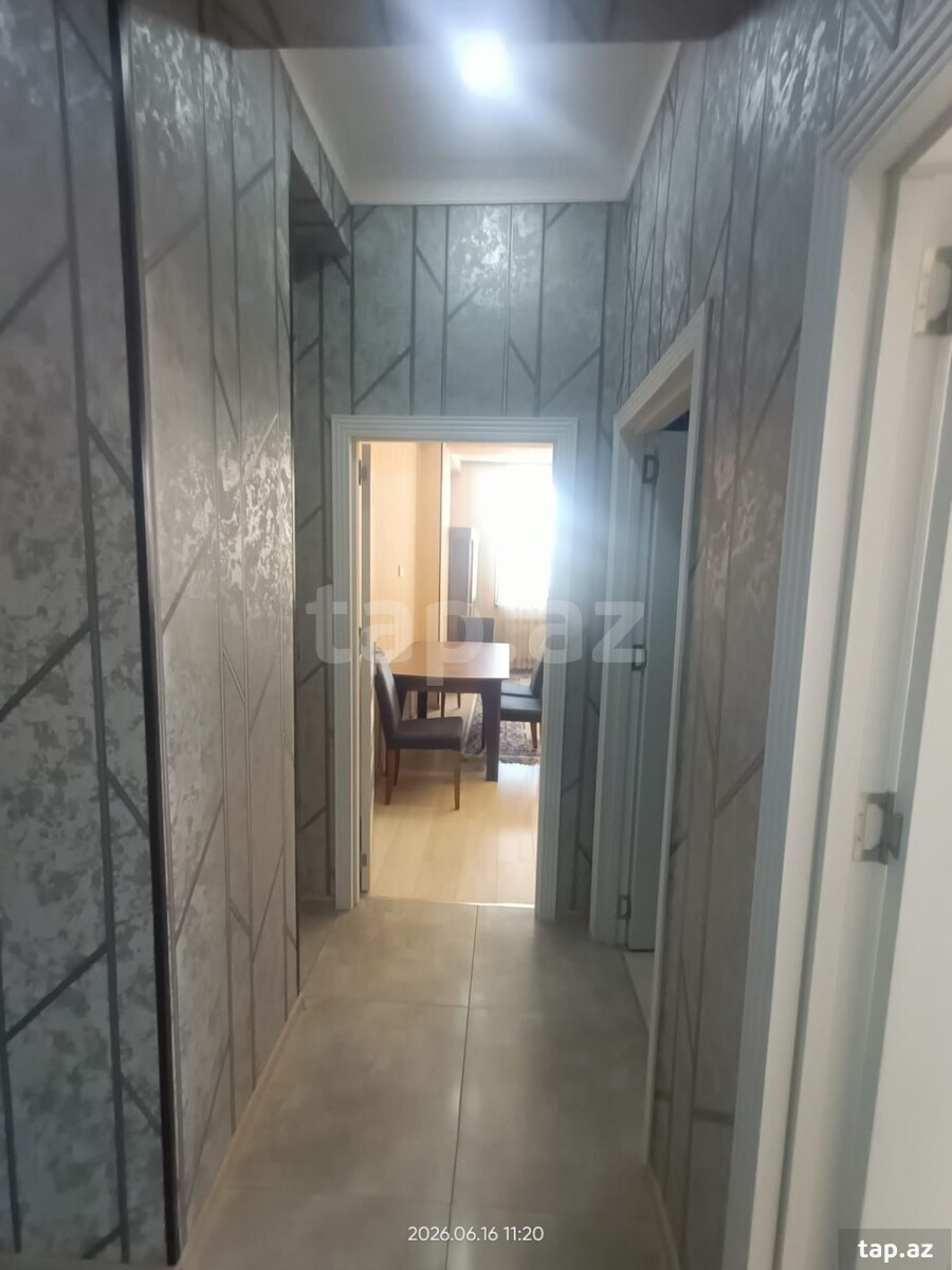 2-otaqlı yeni tikili kirayə verilir, Nərimanov r., 90 m² (4)