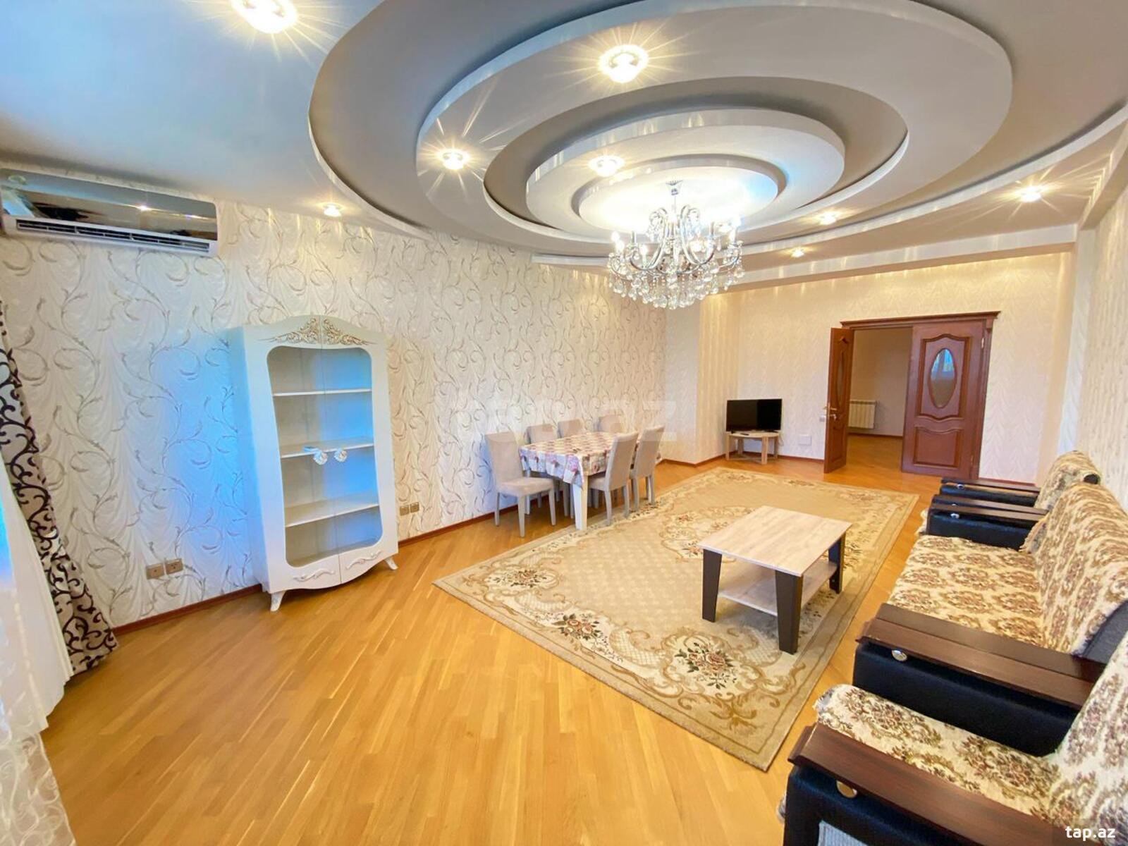 3-otaqlı yeni tikili kirayə verilir, Nəsimi r., 155 m² (14)