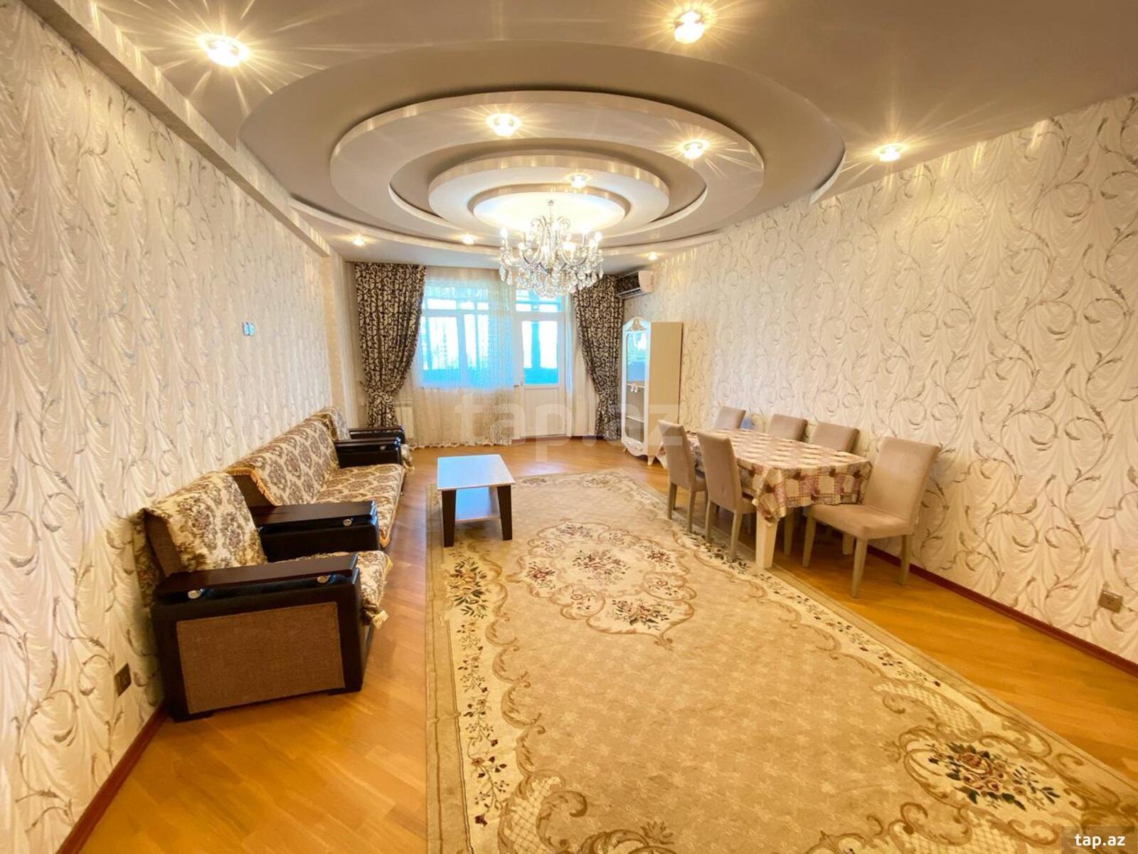 3-otaqlı yeni tikili kirayə verilir, Nəsimi r., 155 m² (13)