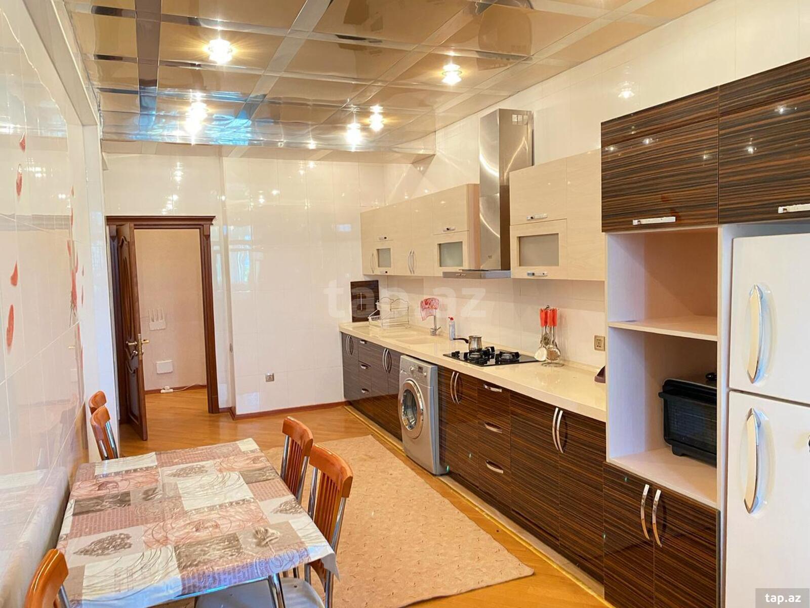 3-otaqlı yeni tikili kirayə verilir, Nəsimi r., 155 m²