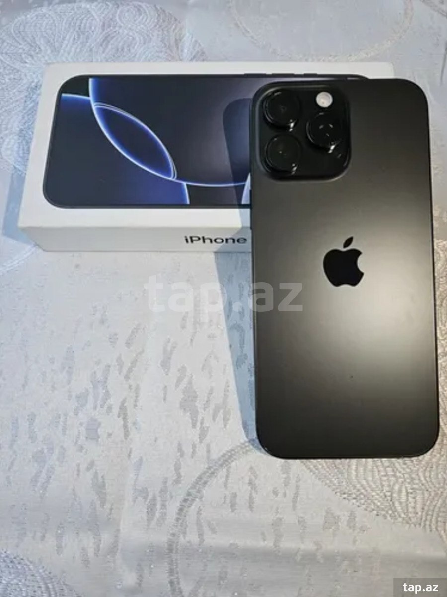 Apple iPhone 16 Pro Black Titanium 128GB/8GB