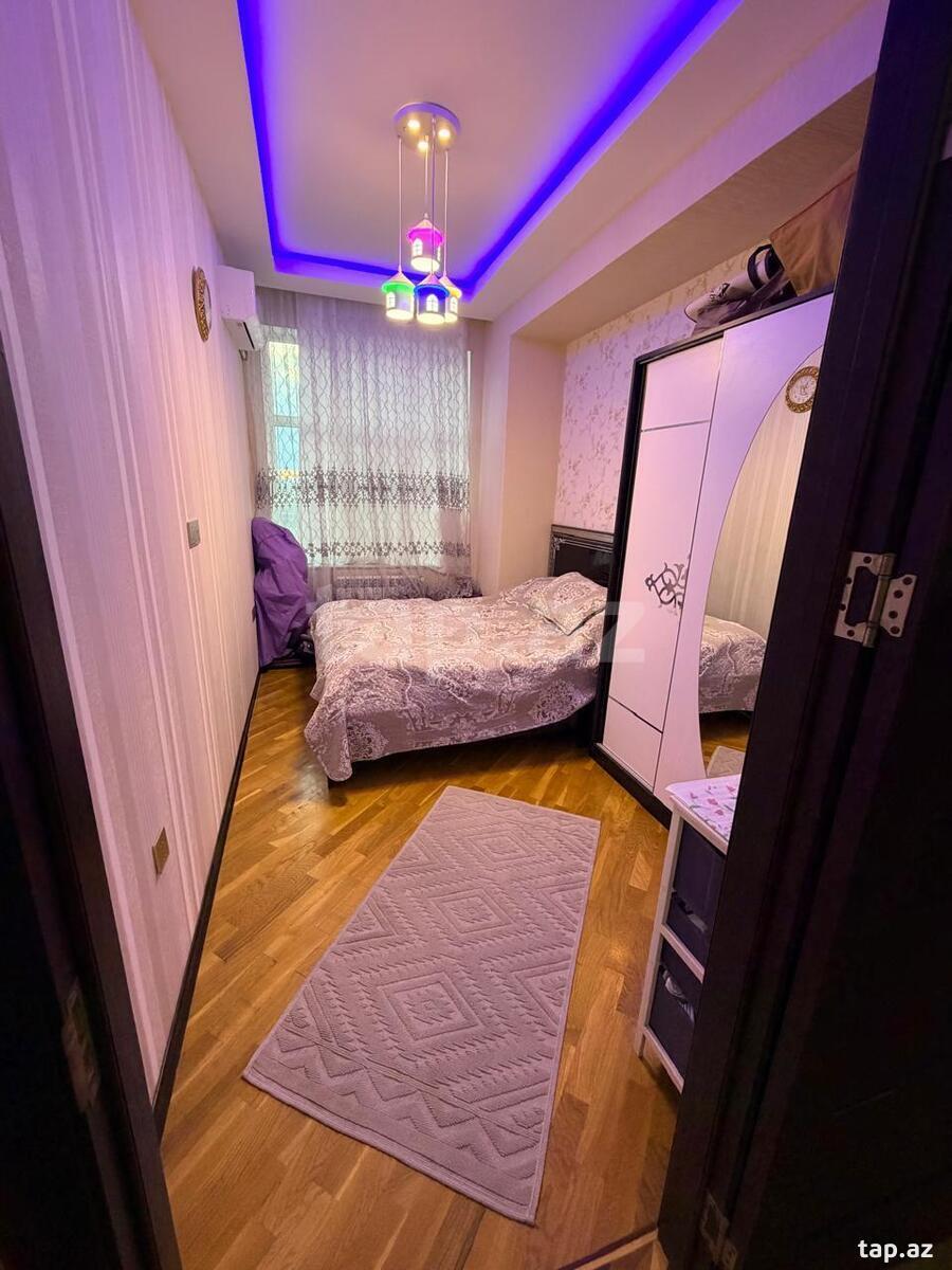 3-otaqlı yeni tikili, Həzi Aslanov m., 97 m² (3)