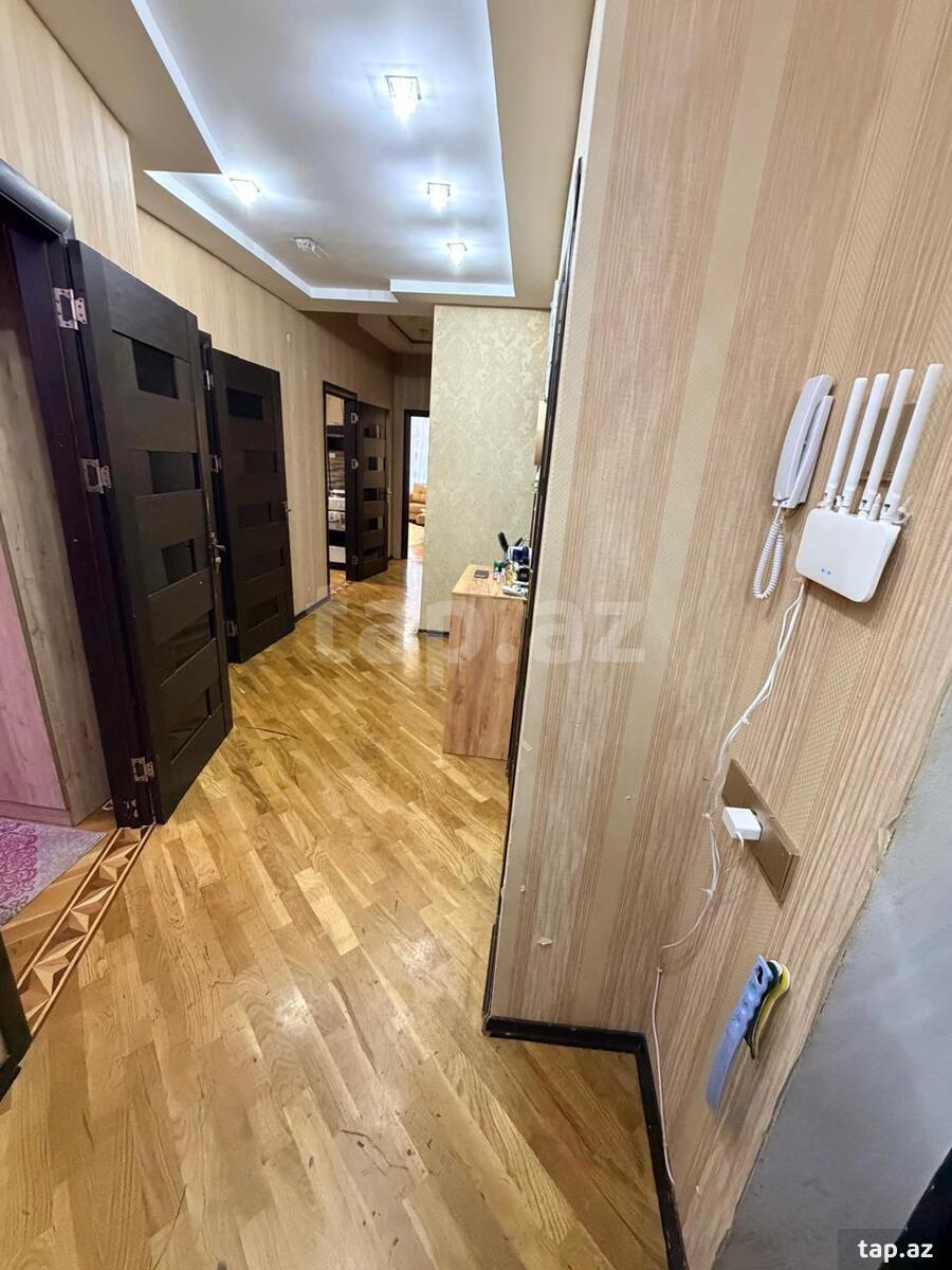 3-otaqlı yeni tikili, Həzi Aslanov m., 97 m² (5)