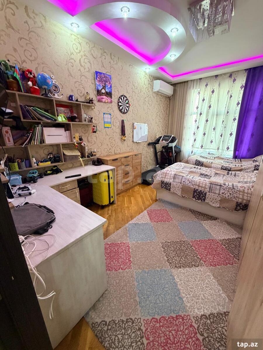 3-otaqlı yeni tikili, Həzi Aslanov m., 97 m² (11)