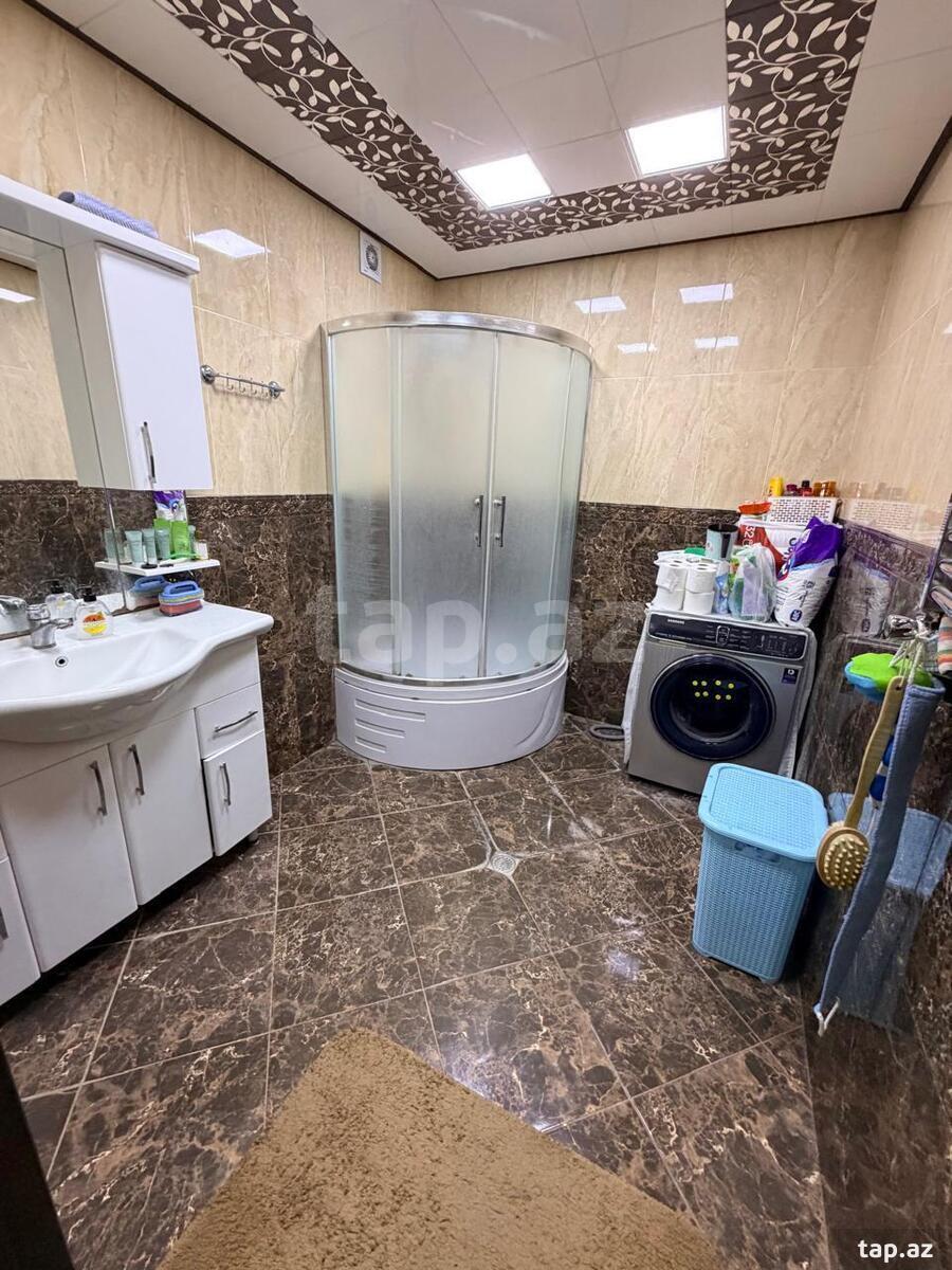 3-otaqlı yeni tikili, Həzi Aslanov m., 97 m² (4)
