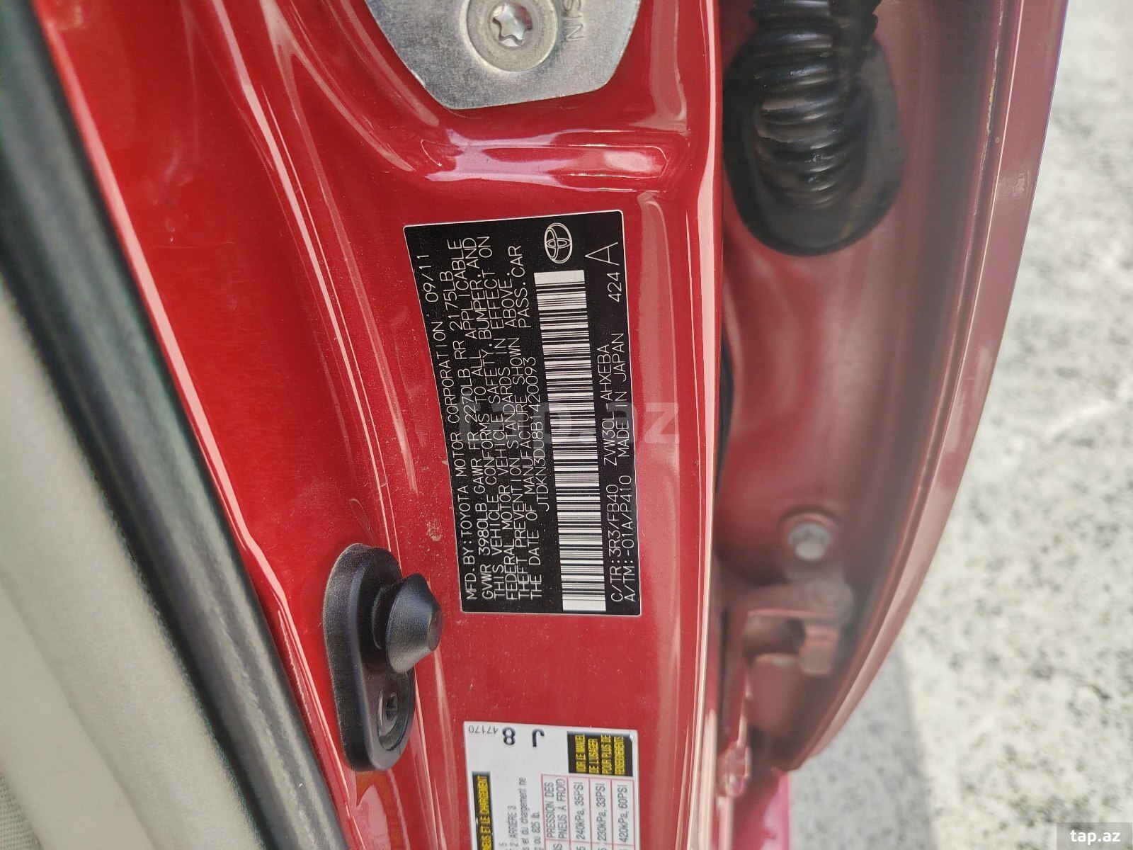 Toyota Prius, 2011 il (6)