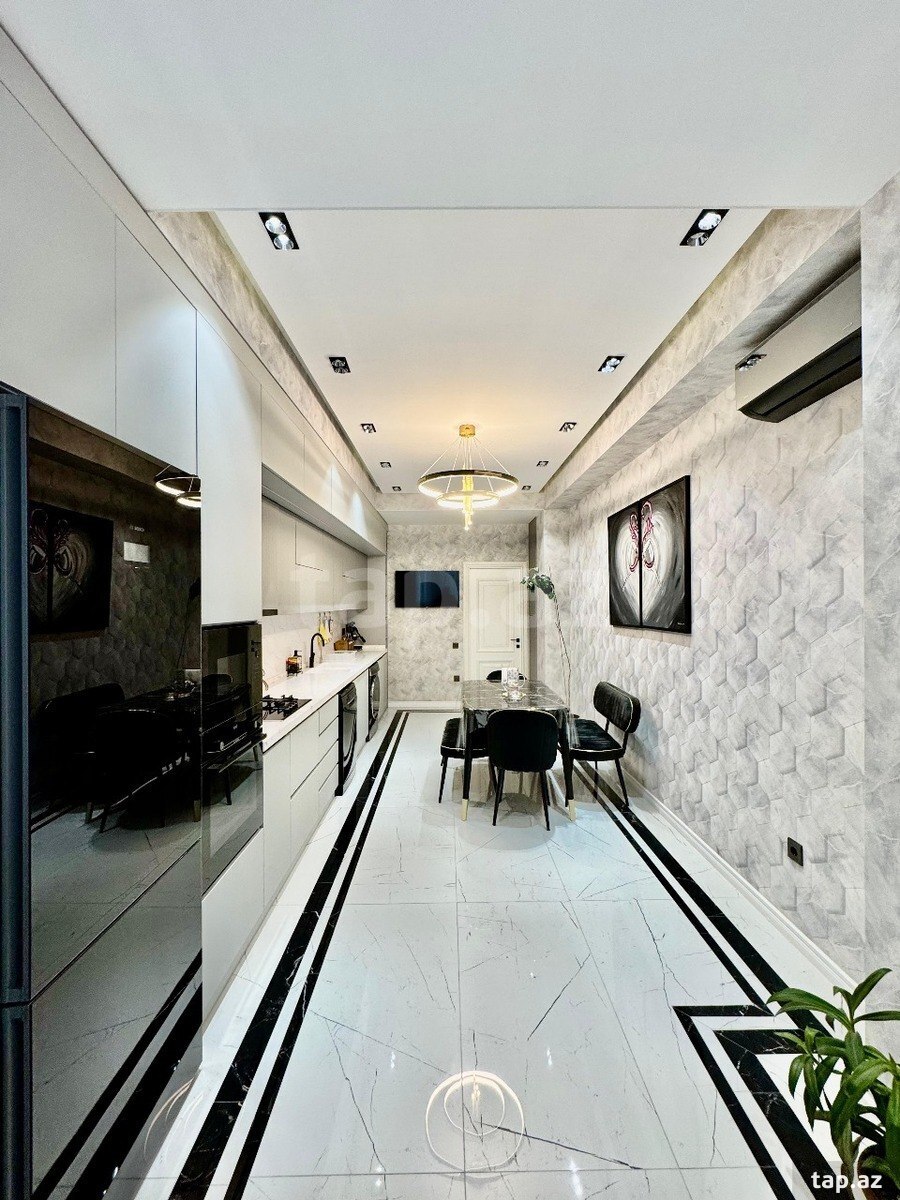 3-otaqlı yeni tikili kirayə verilir, Afiyeddin Cəlilov küç., 120 m² (11)
