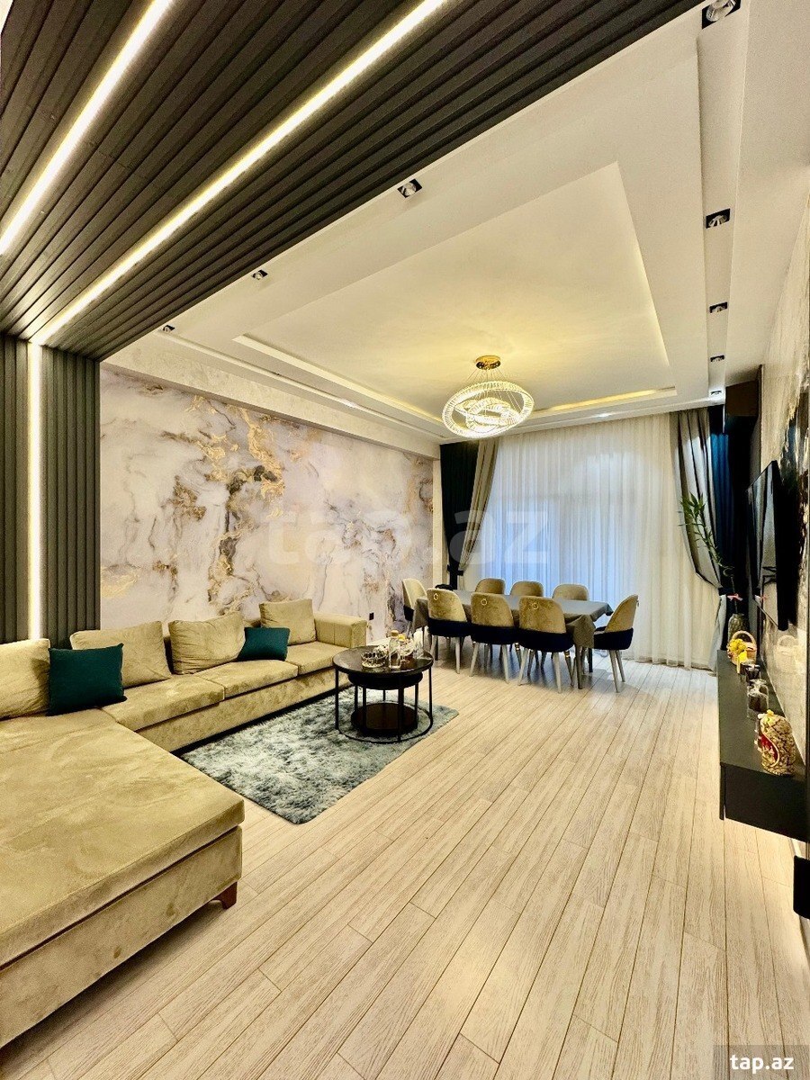 3-otaqlı yeni tikili kirayə verilir, Afiyeddin Cəlilov küç., 120 m² (6)