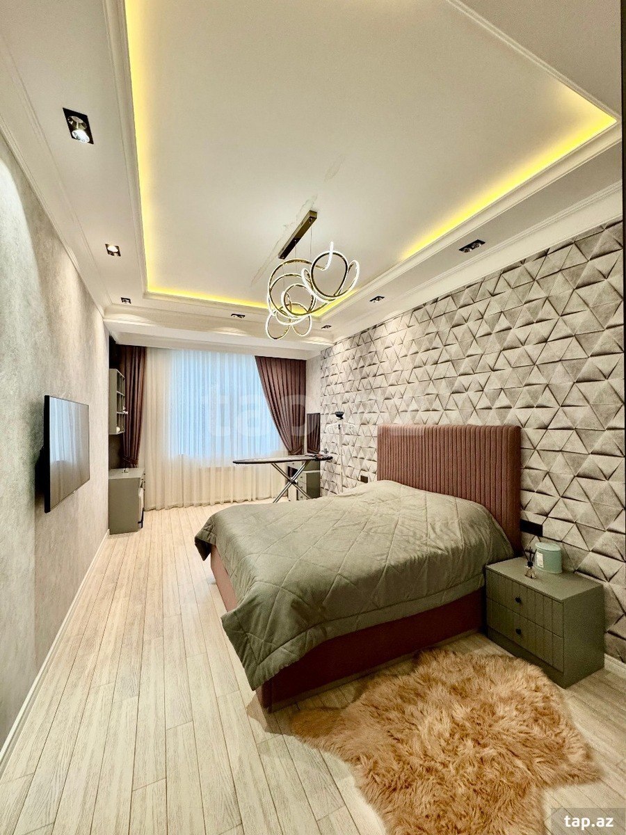 3-otaqlı yeni tikili kirayə verilir, Afiyeddin Cəlilov küç., 120 m² (5)