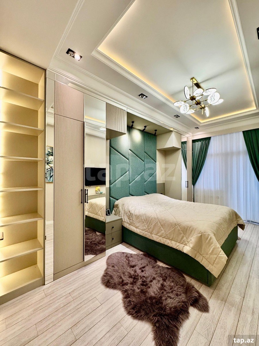 3-otaqlı yeni tikili kirayə verilir, Afiyeddin Cəlilov küç., 120 m²