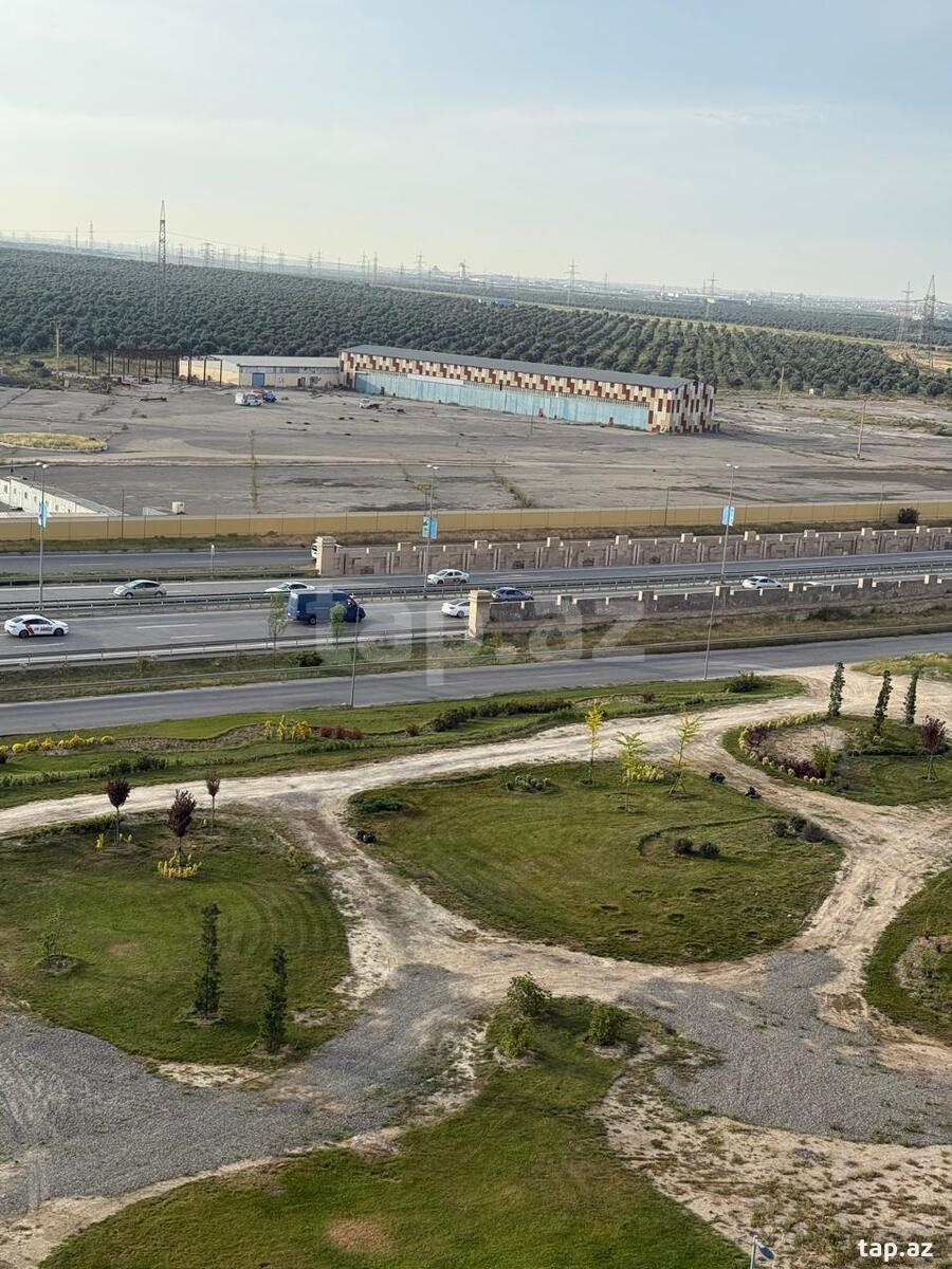 3-otaqlı yeni tikili kirayə verilir, Hövsan qəs., 77 m² (4)