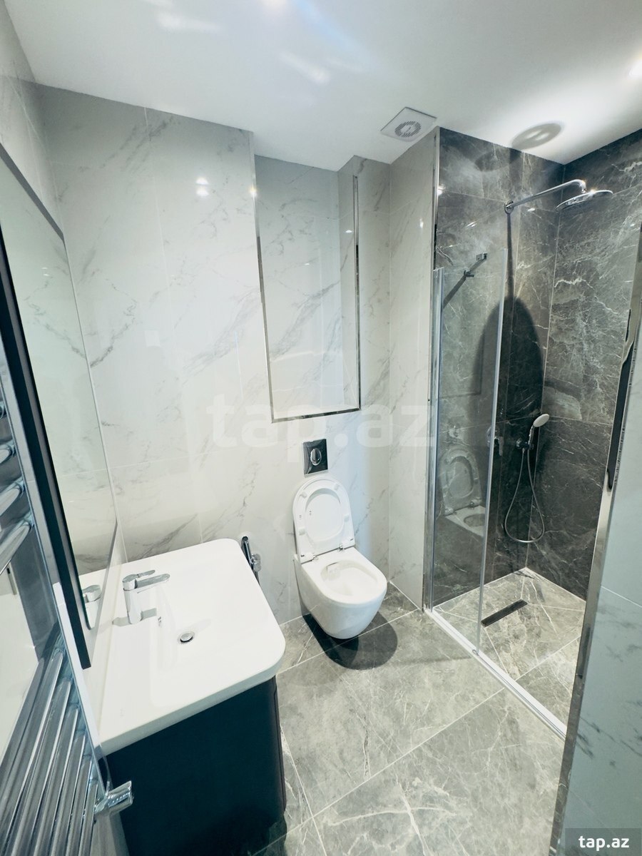 2-otaqlı yeni tikili kirayə verilir, Yasamal r., 48 m² (14)
