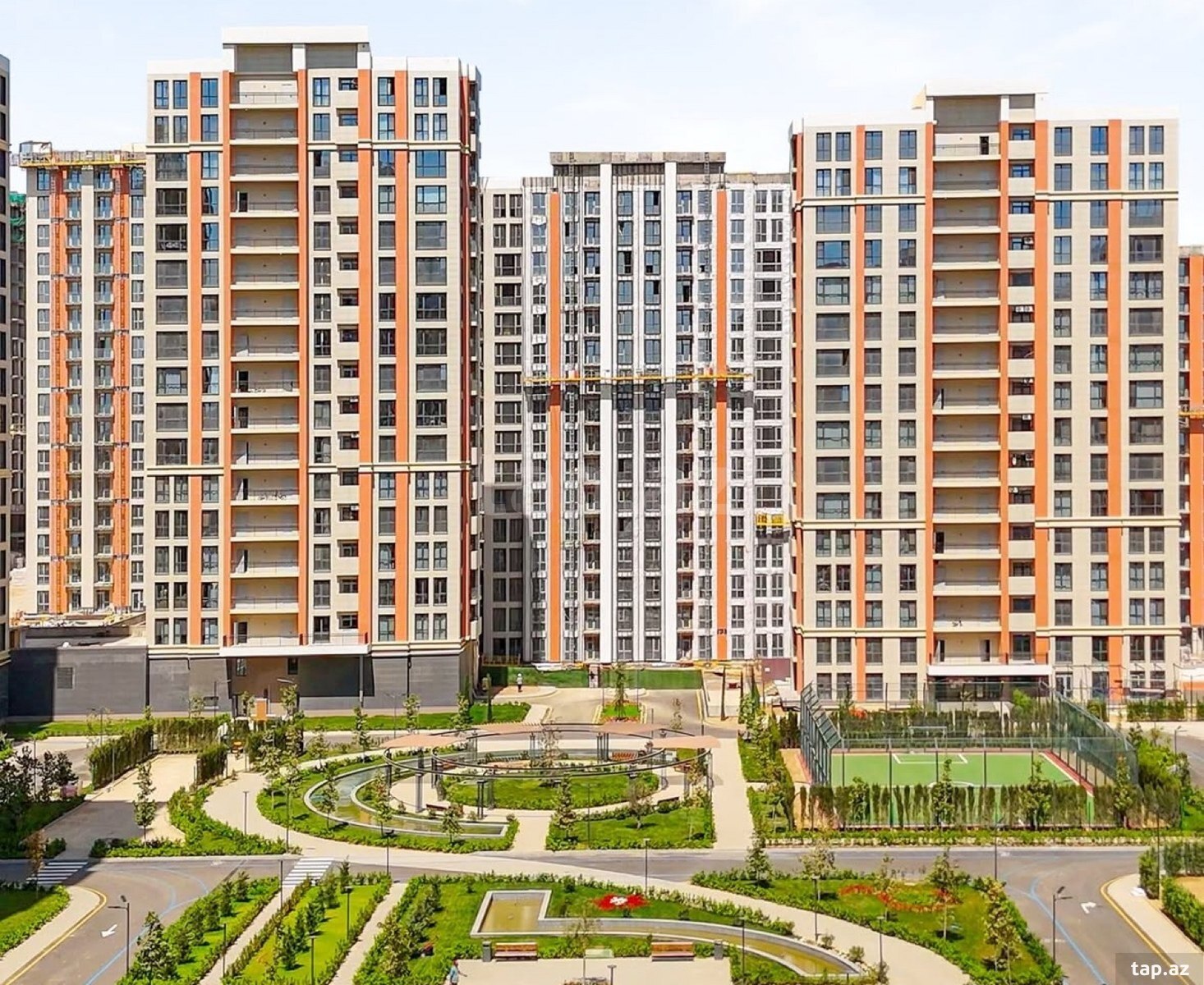 2-otaqlı yeni tikili kirayə verilir, Yasamal r., 48 m² (20)