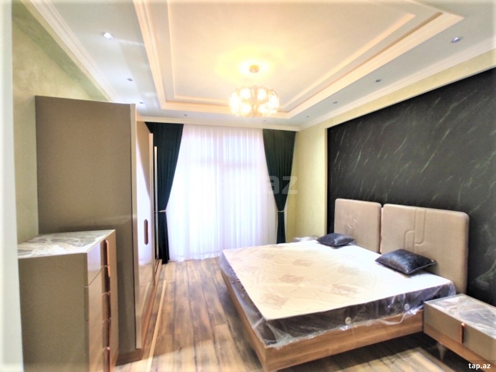 3-otaqlı yeni tikili kirayə verilir, Elmlər Akademiyası m., 100 m² (6)