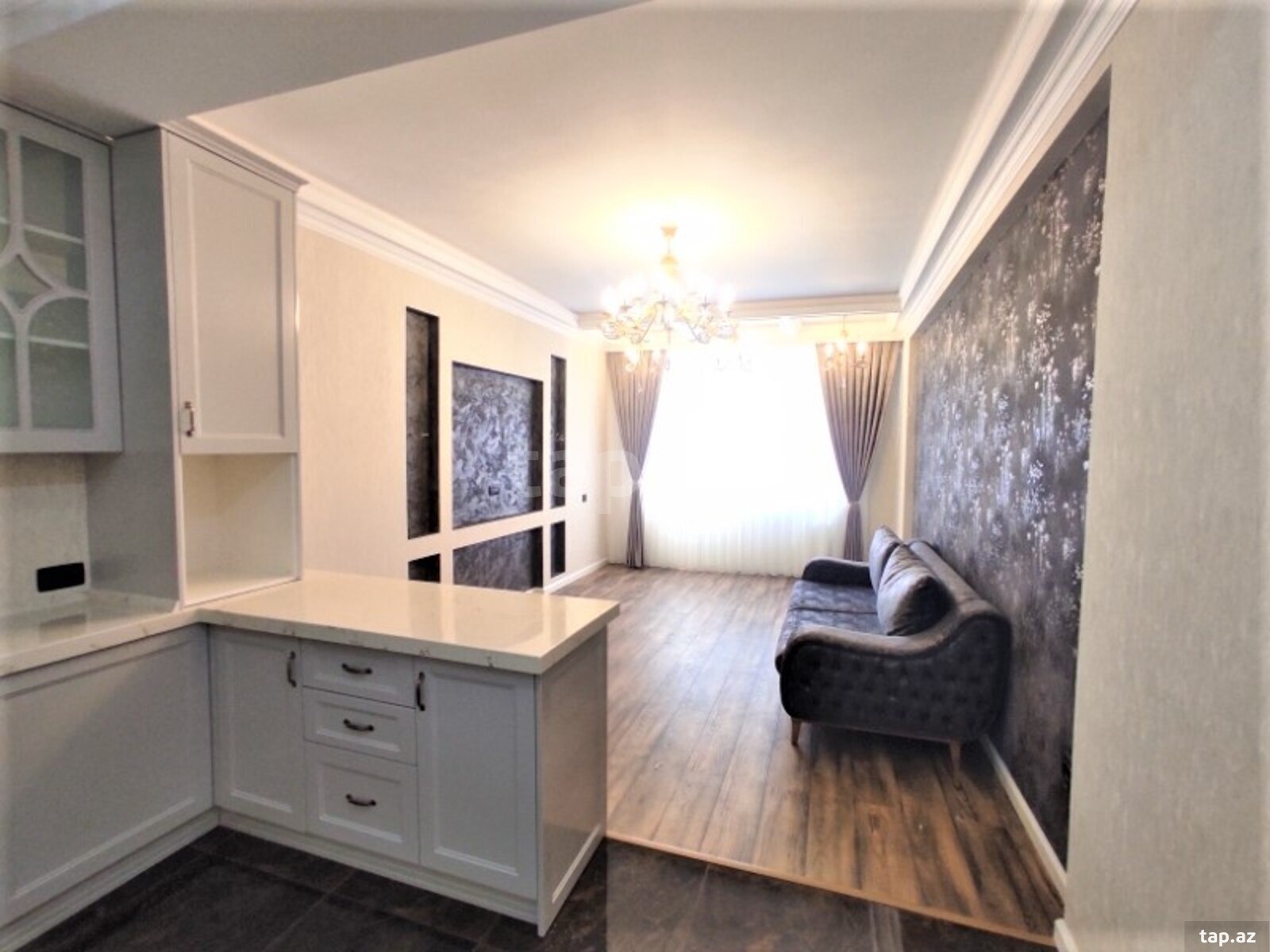 3-otaqlı yeni tikili kirayə verilir, Elmlər Akademiyası m., 100 m² (4)