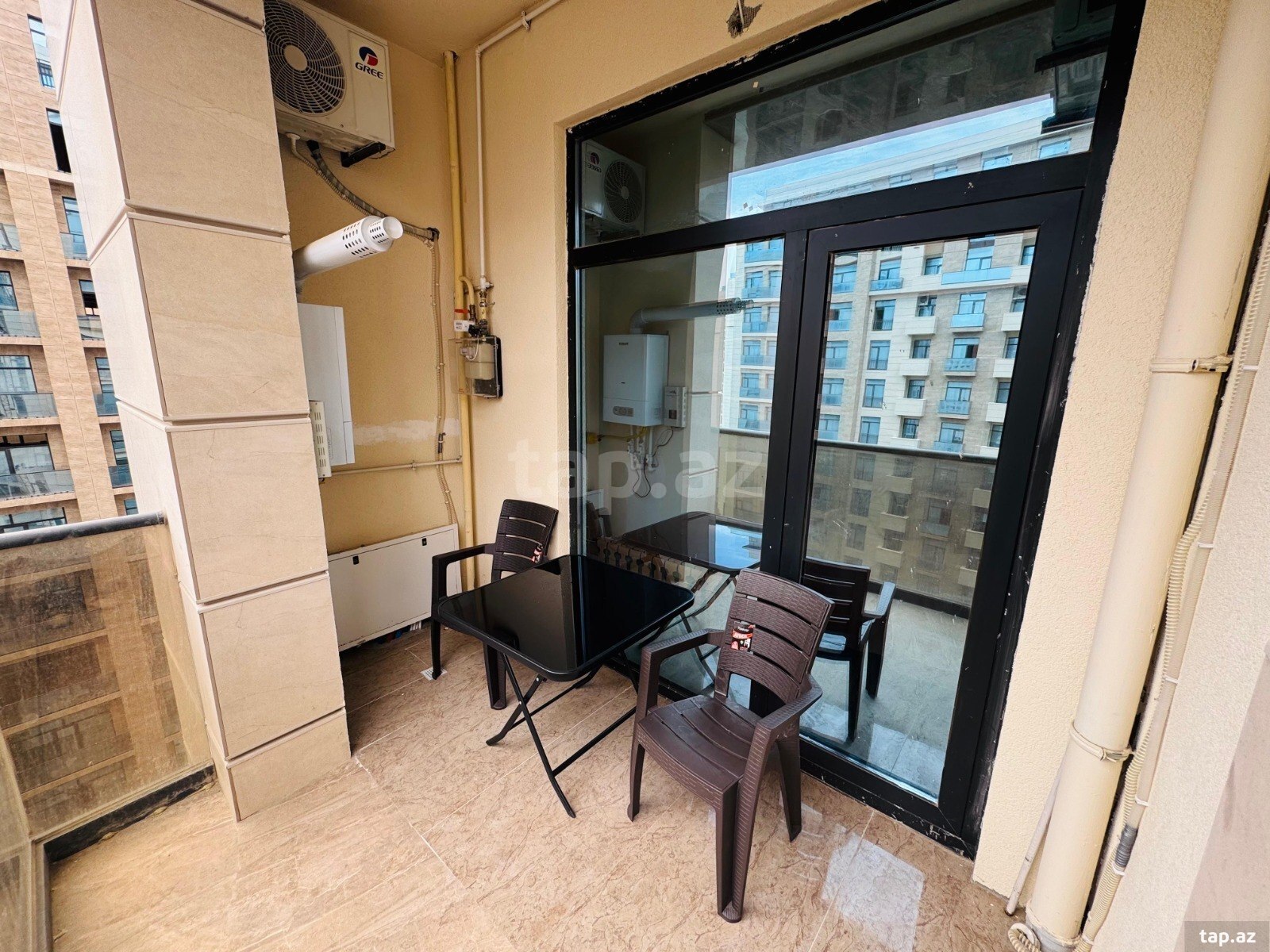 3-otaqlı yeni tikili kirayə verilir, 28 May m., 100 m² (5)