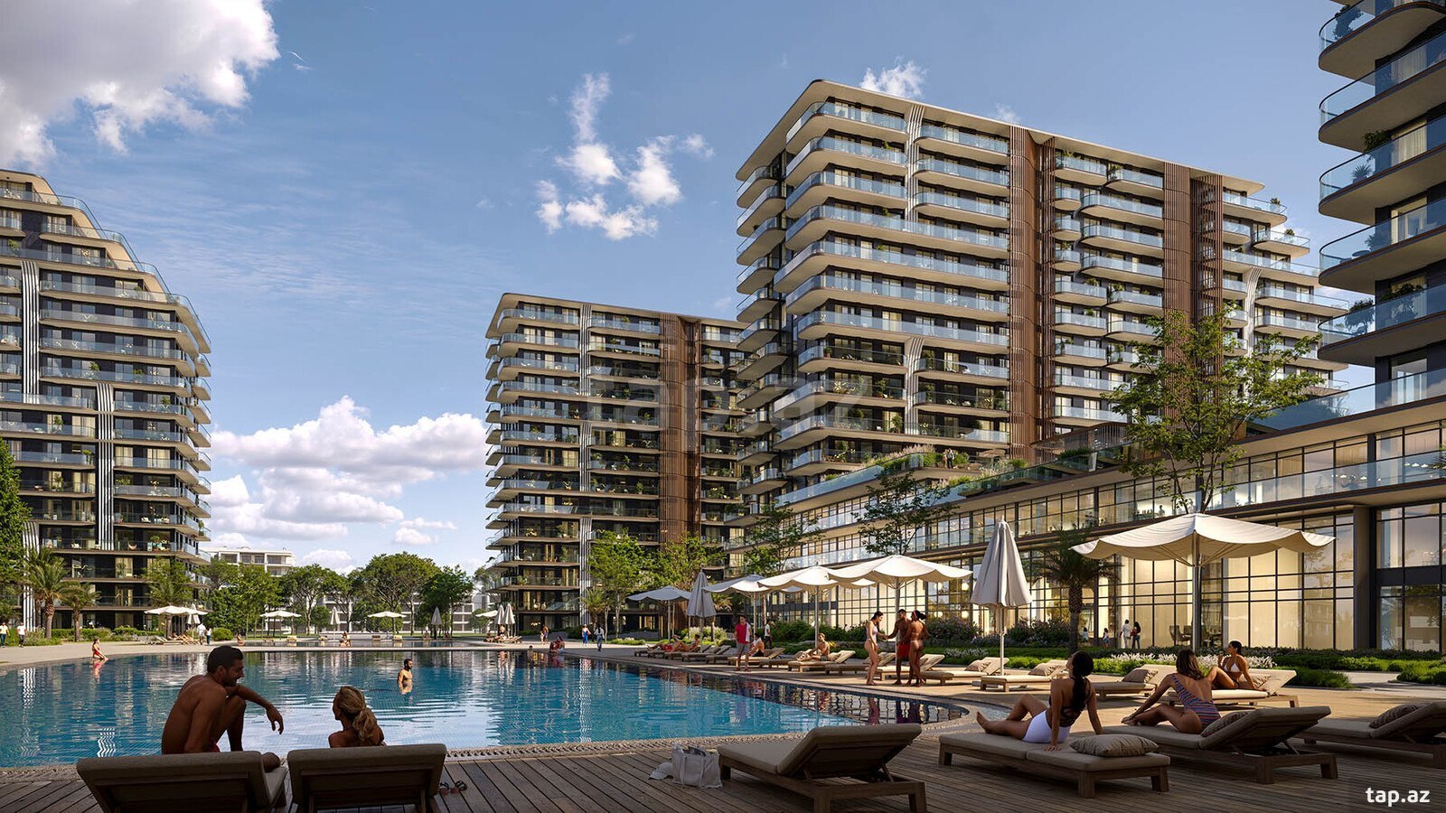1-otaqlı yeni tikili, Nardaran qəs., 38.9 m² (4)
