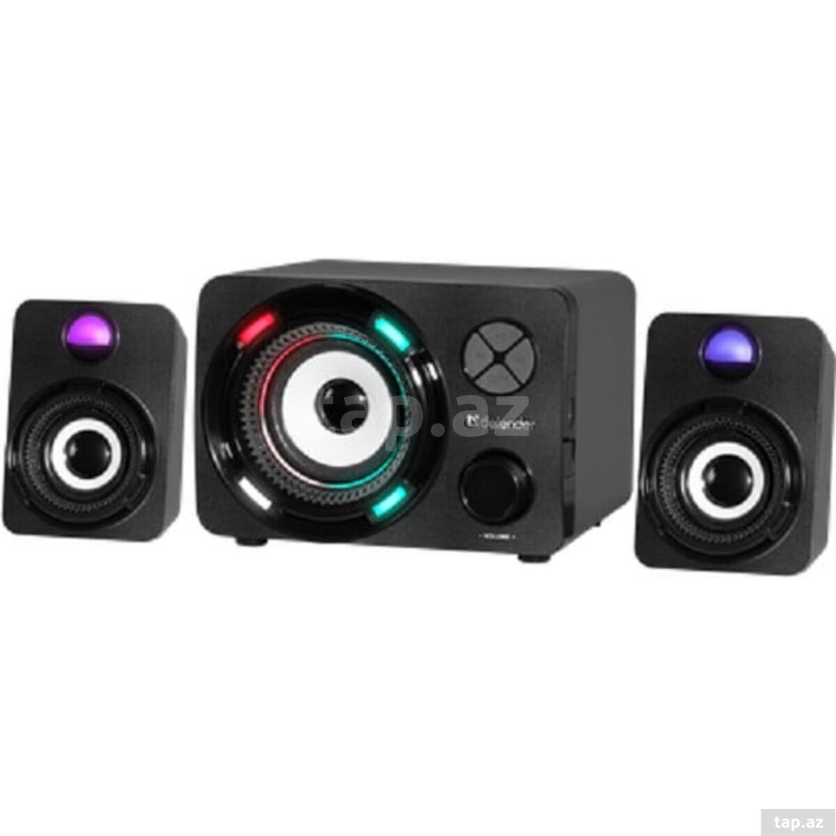 Defender	SPK-G11 2.1 Speaker system, 11W, Light/BT/FM/TF/USB/AUX