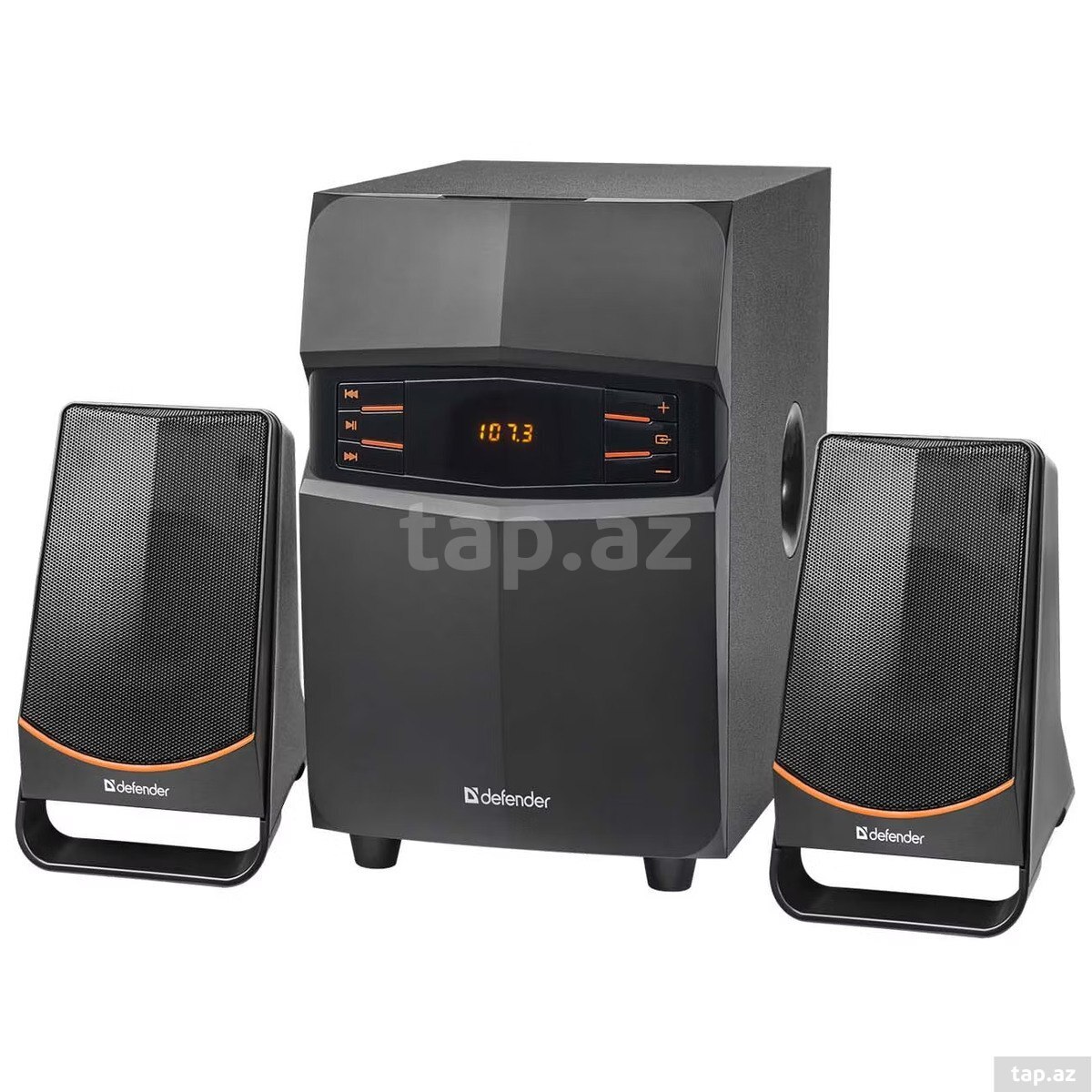 Defender SPK-X181 2.1 Speaker system, 18W, BT/FM/MP3/SD/USB/LED/RC — 1