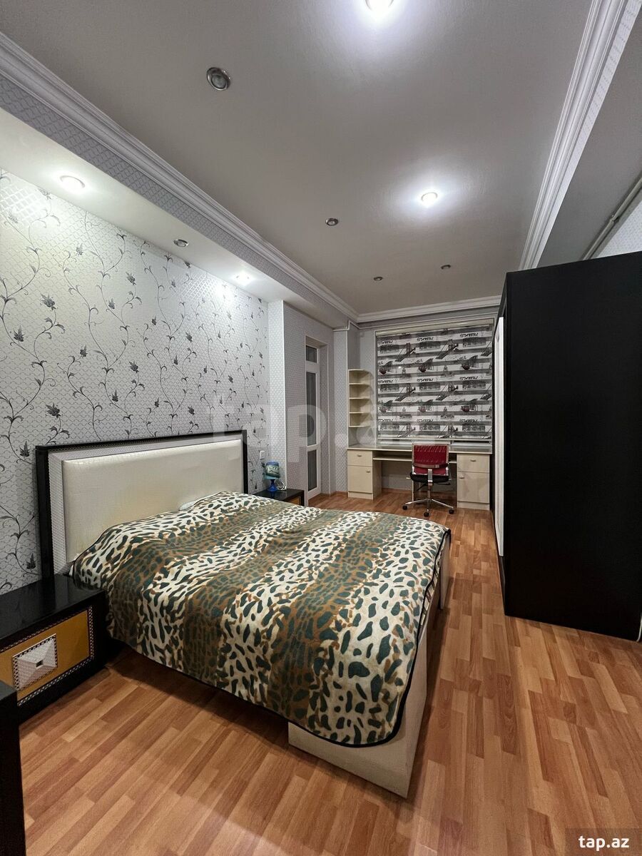 3-otaqlı yeni tikili, Həzi Aslanov m., 110 m² (6)