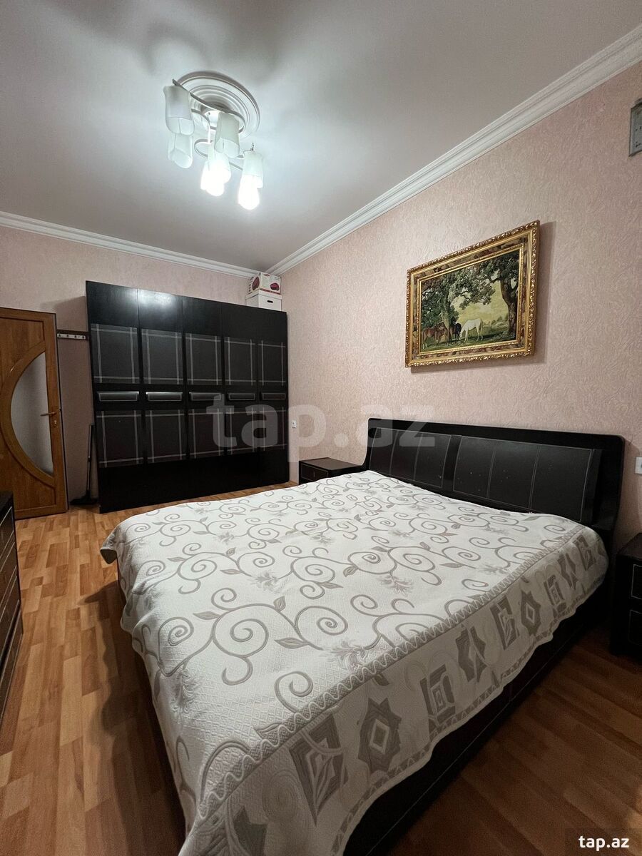 3-otaqlı yeni tikili, Həzi Aslanov m., 110 m² (5)
