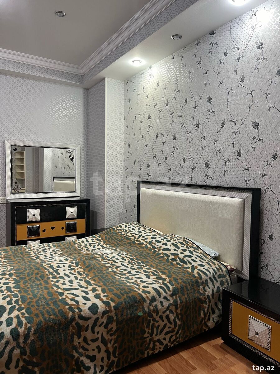 3-otaqlı yeni tikili, Həzi Aslanov m., 110 m² (7)