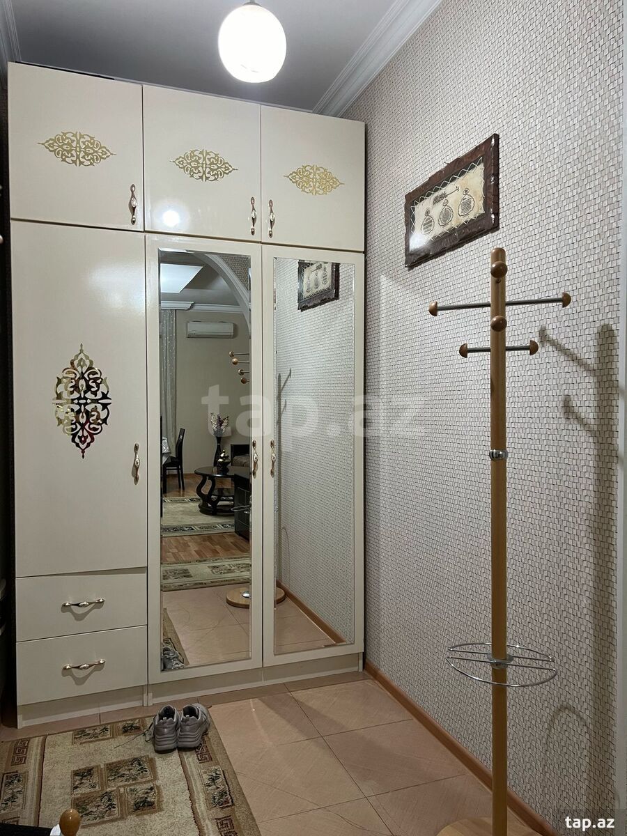 3-otaqlı yeni tikili, Həzi Aslanov m., 110 m² (10)