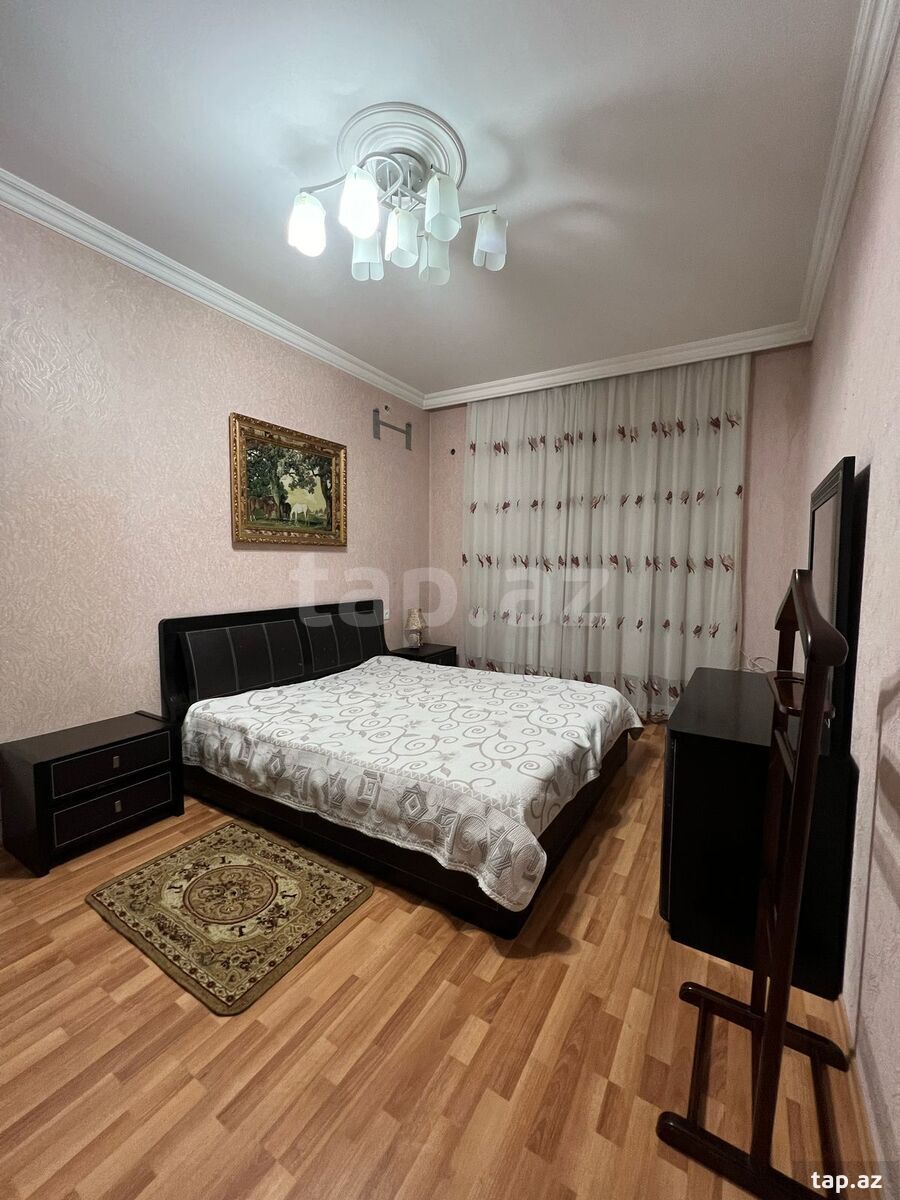 3-otaqlı yeni tikili, Həzi Aslanov m., 110 m² (4)
