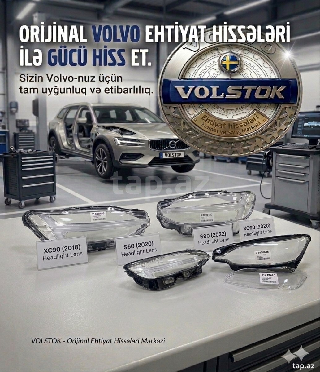 Volvo fara şüşələri  