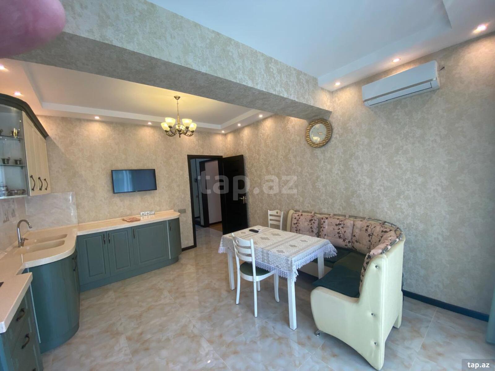 2-otaqlı yeni tikili kirayə verilir, Afiyəddin Cəlilov küç., 97 m² (10)