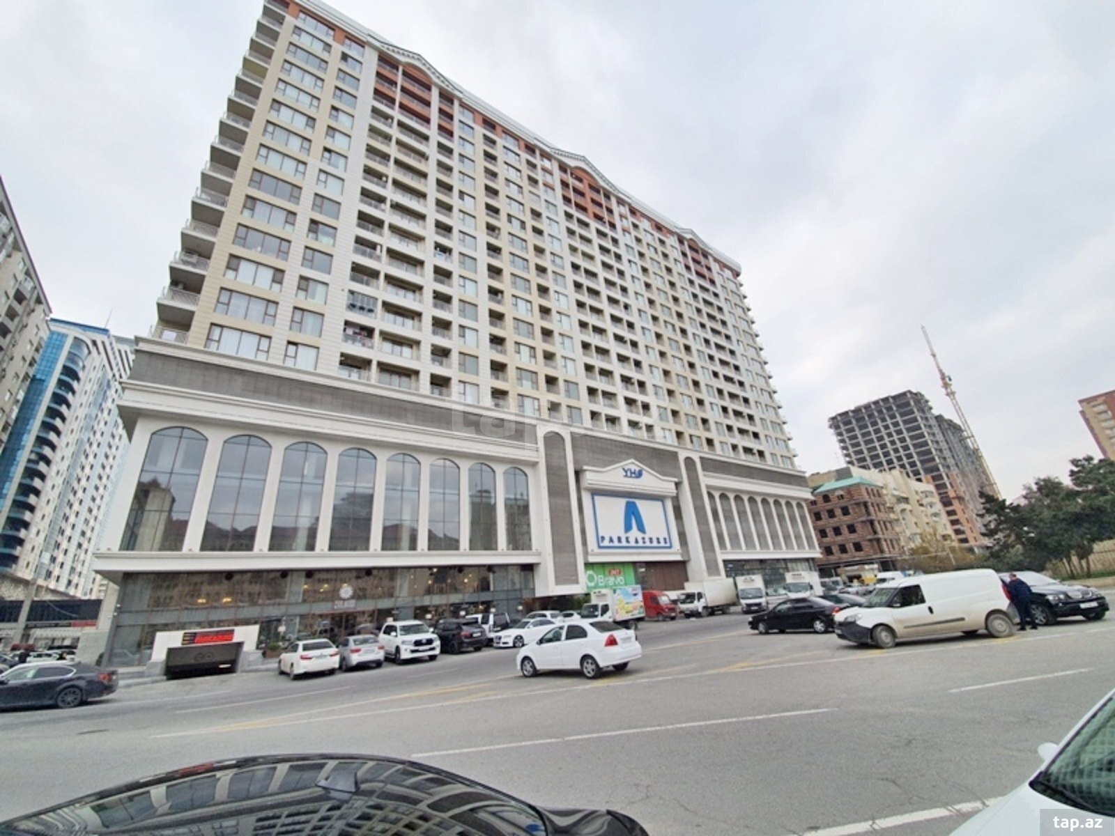 2-otaqlı yeni tikili kirayə verilir, Afiyəddin Cəlilov küç., 97 m²
