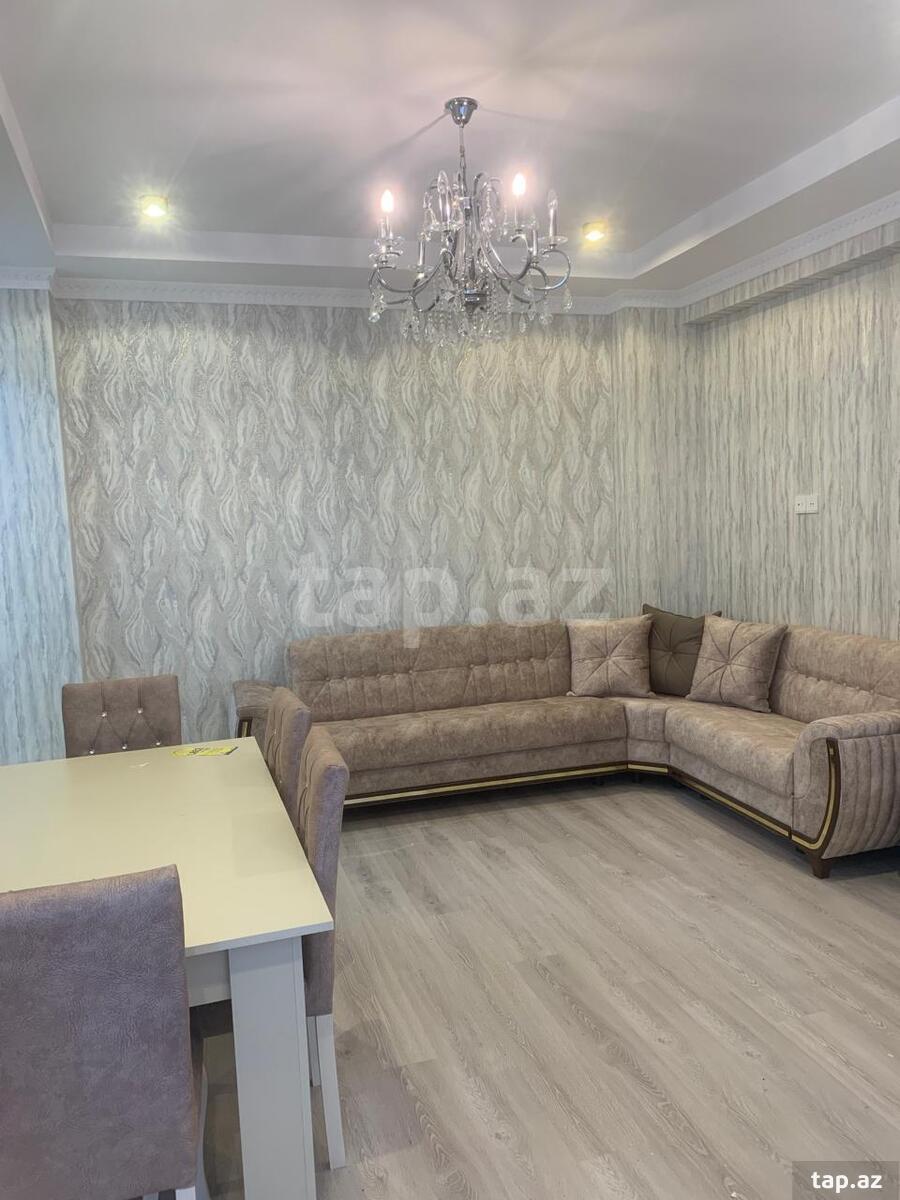 2-otaqlı yeni tikili kirayə verilir, Həzi Aslanov m., 60 m² (3)