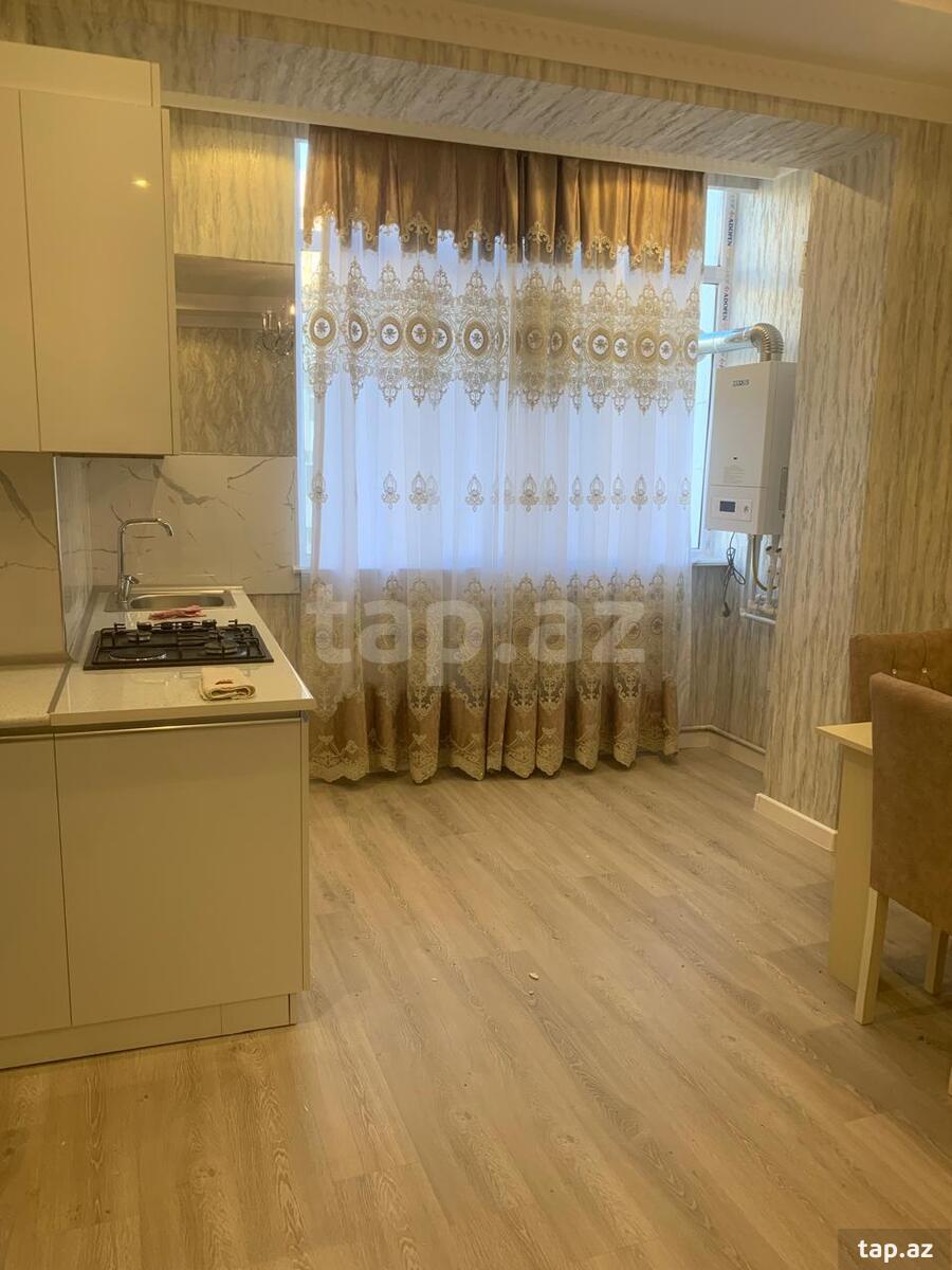2-otaqlı yeni tikili kirayə verilir, Həzi Aslanov m., 60 m² (4)