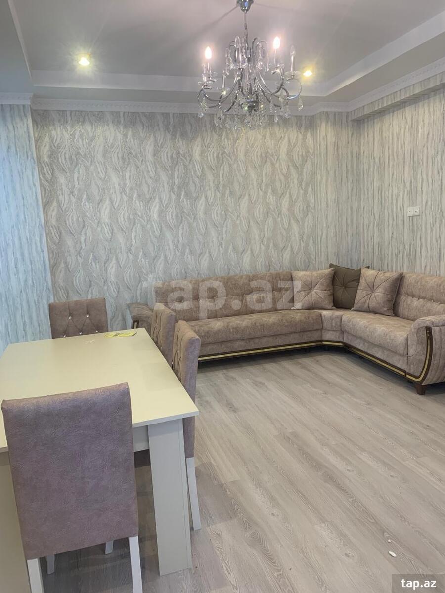 2-otaqlı yeni tikili kirayə verilir, Həzi Aslanov m., 60 m² (2)