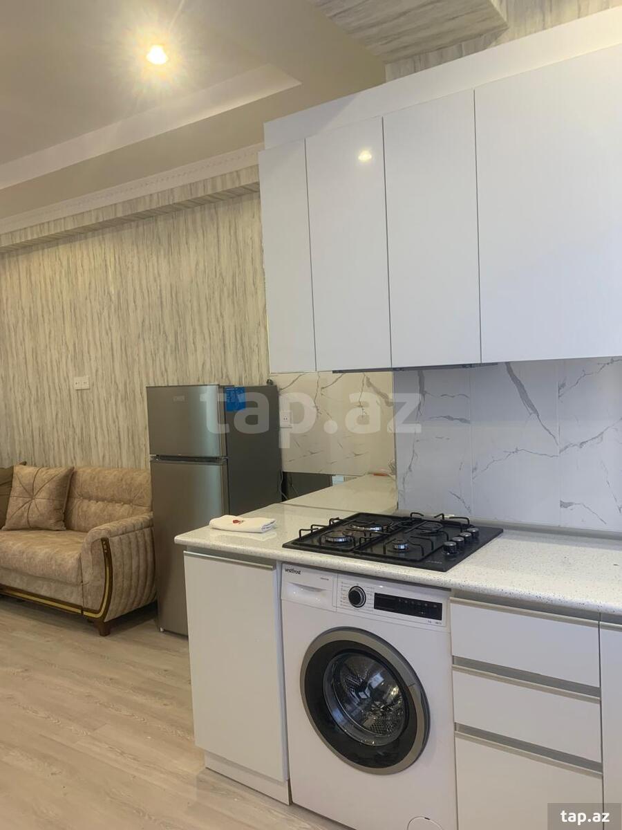 2-otaqlı yeni tikili kirayə verilir, Həzi Aslanov m., 60 m² (9)