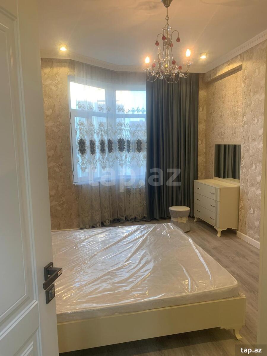 2-otaqlı yeni tikili kirayə verilir, Həzi Aslanov m., 60 m² (5)