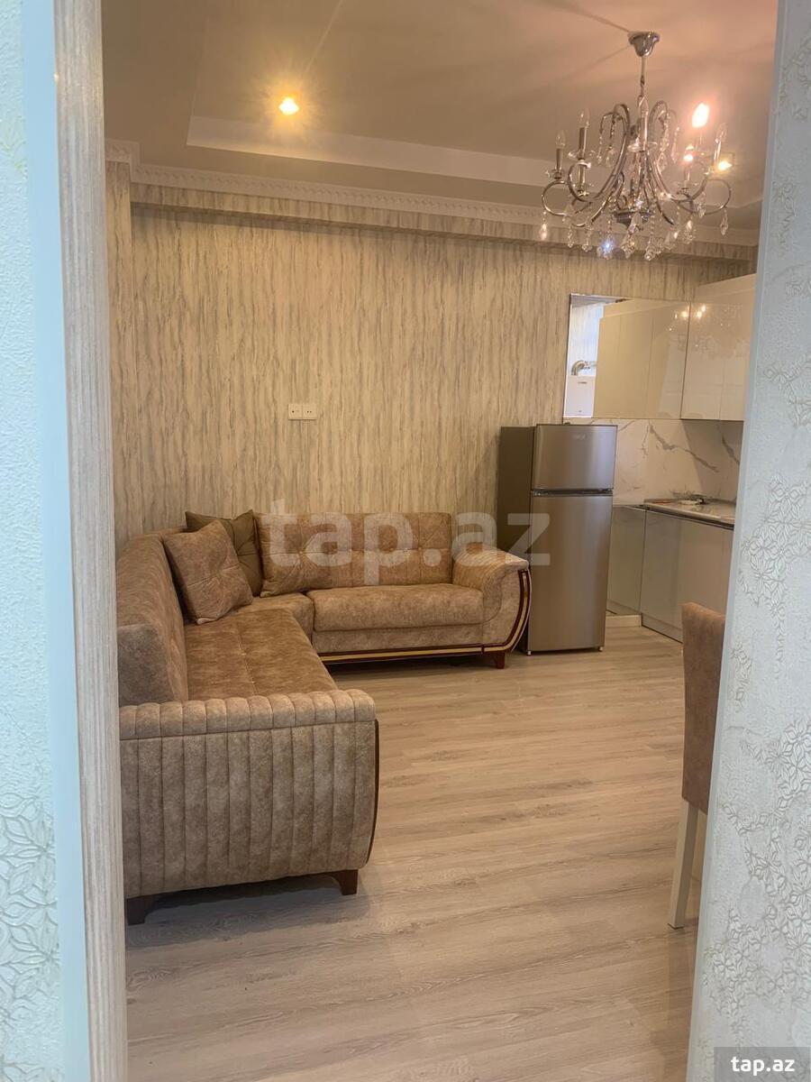 2-otaqlı yeni tikili kirayə verilir, Həzi Aslanov m., 60 m²