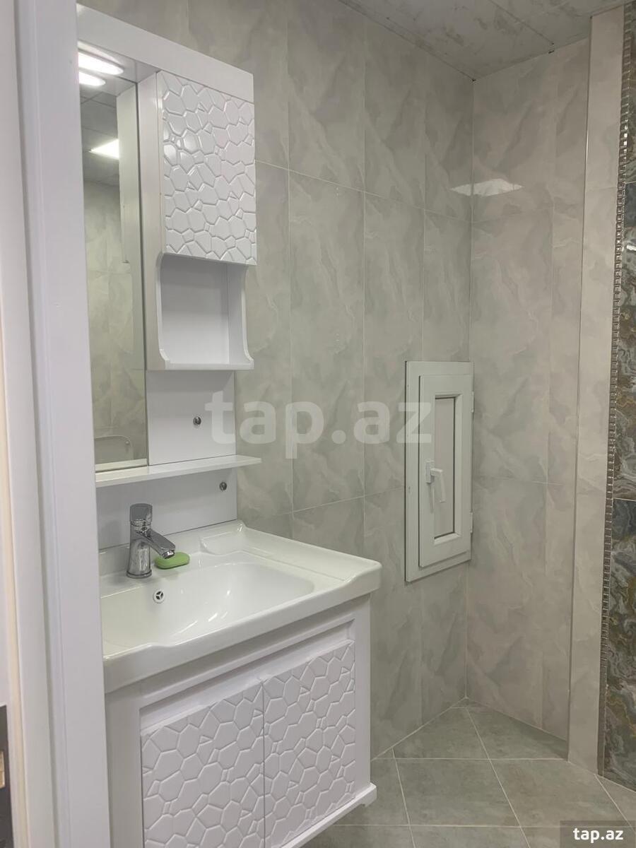 2-otaqlı yeni tikili kirayə verilir, Həzi Aslanov m., 60 m² (7)