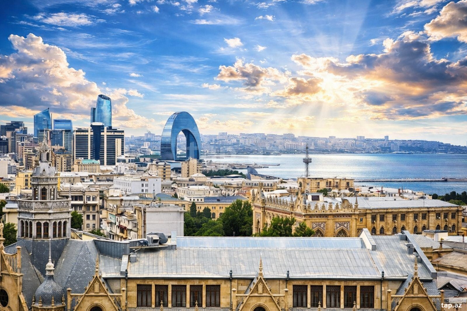 5-otaqlı yeni tikili, Səbail r., 250 m²
