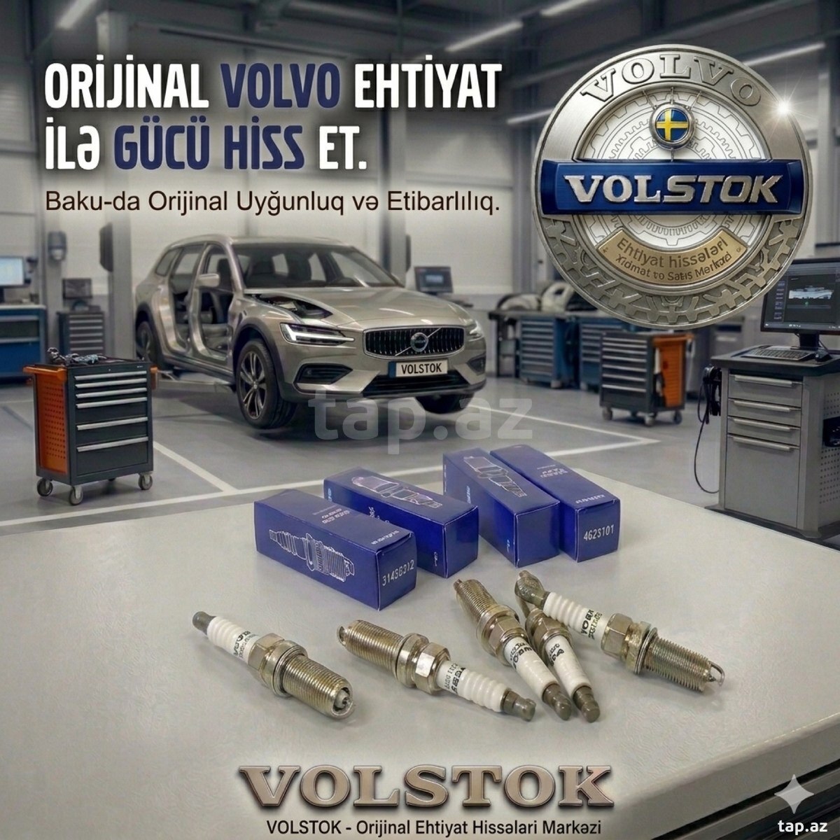 Volvo alışdırma şamları