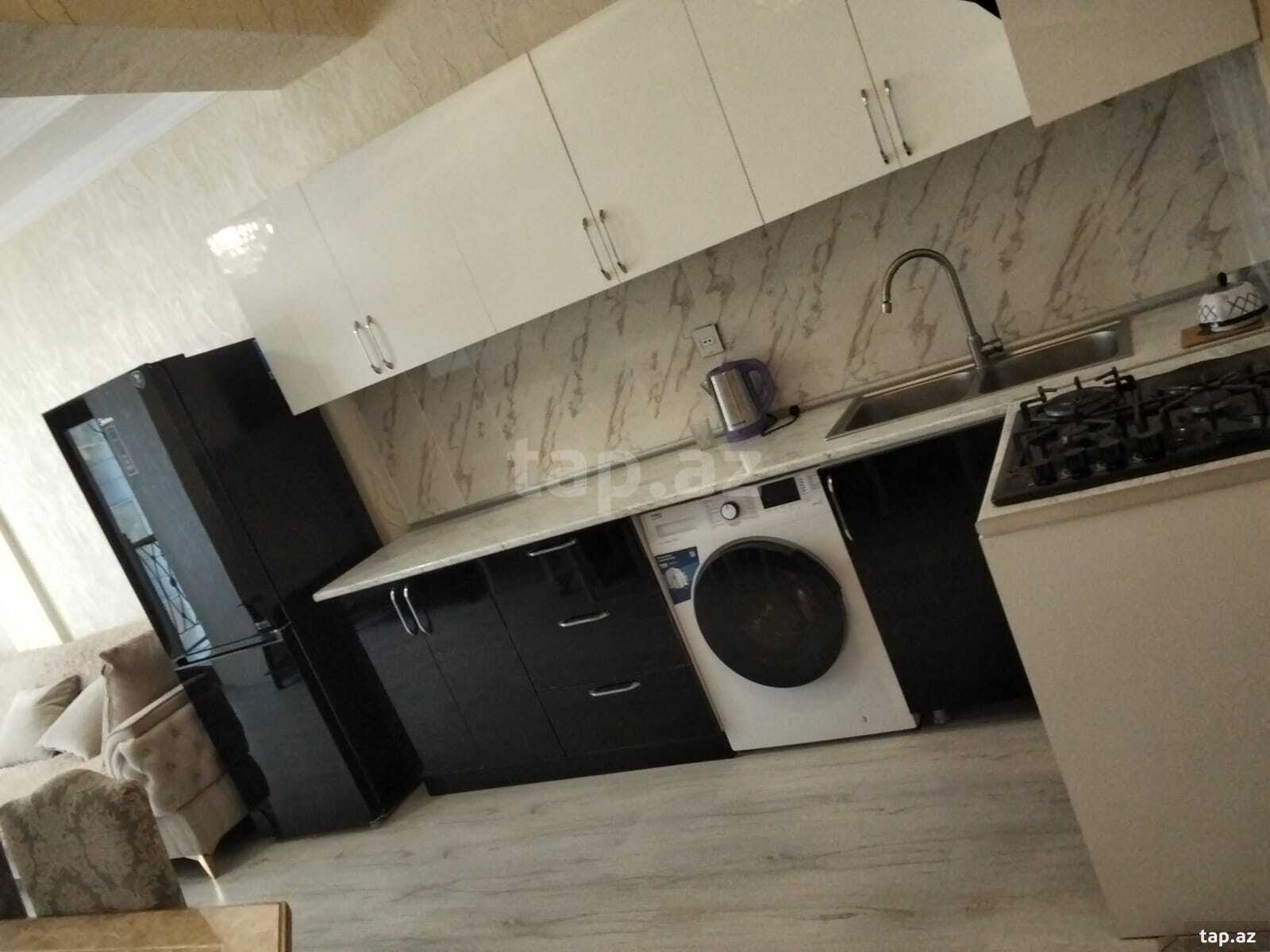2-otaqlı yeni tikili kirayə verilir, Yeni Yasamal qəs., 60 m² (5)