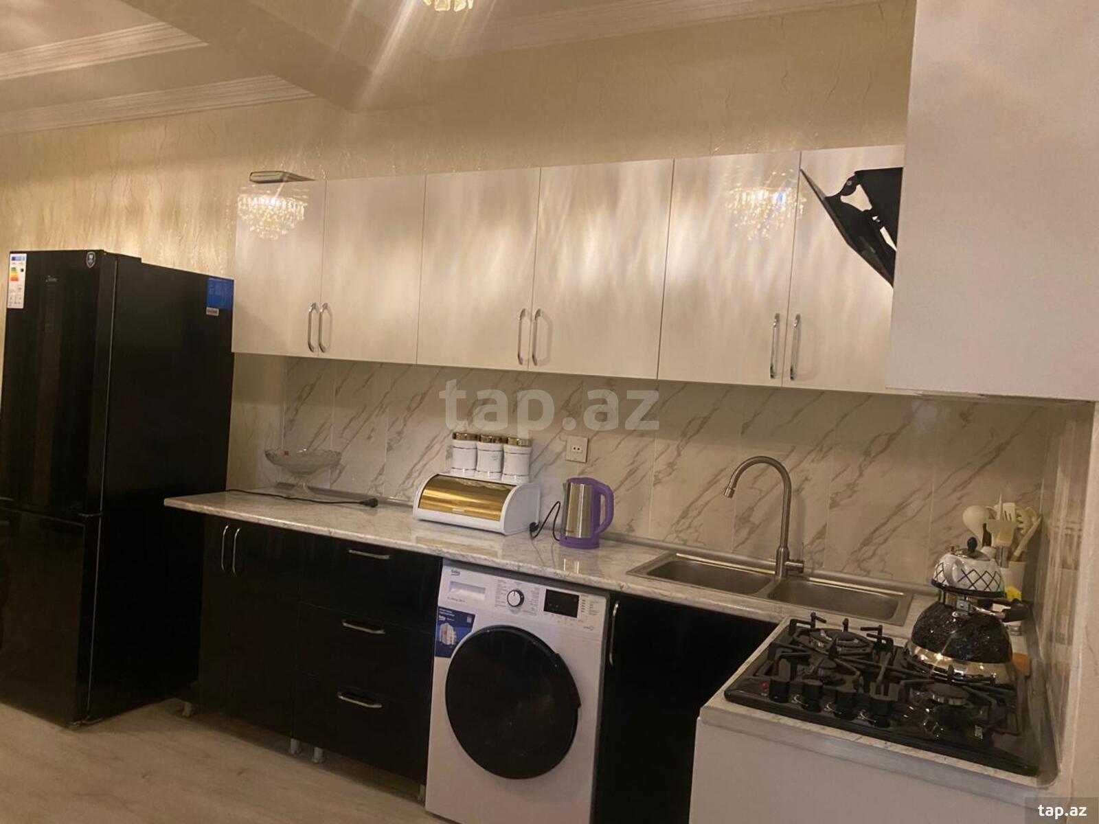 2-otaqlı yeni tikili kirayə verilir, Yeni Yasamal qəs., 60 m² (7)